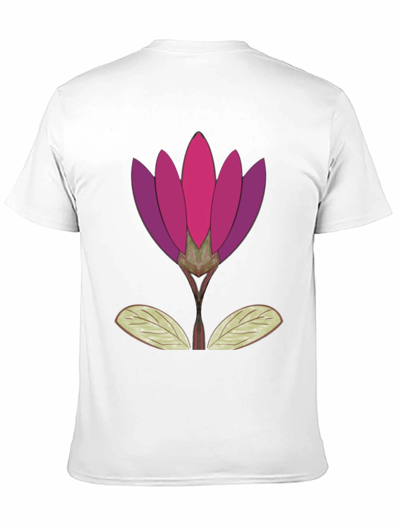 Floral Graphic T-Shirt - Artistic Bloom Tee