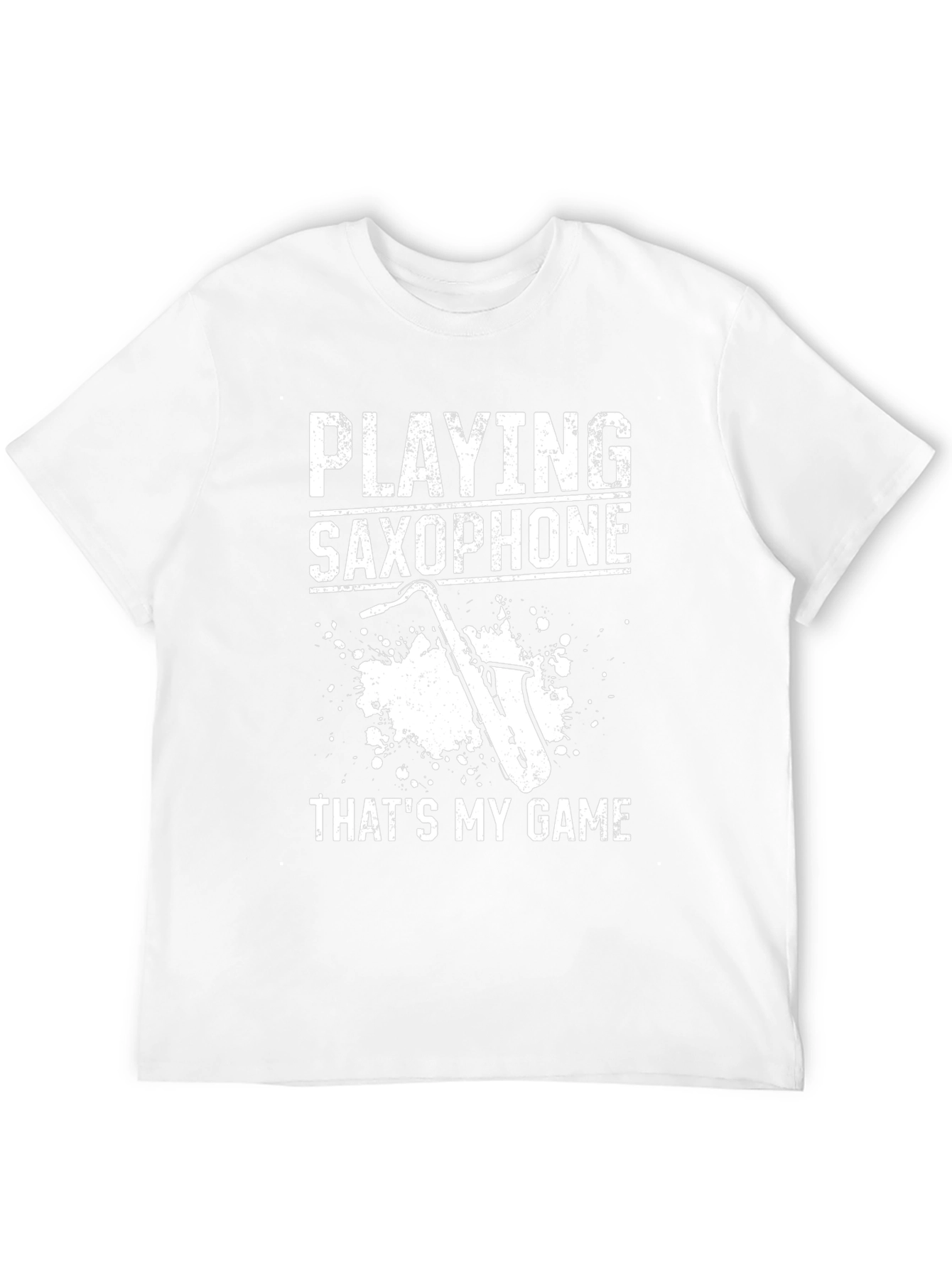 Saxophone Player T-Shirt - Thats My Game - Black