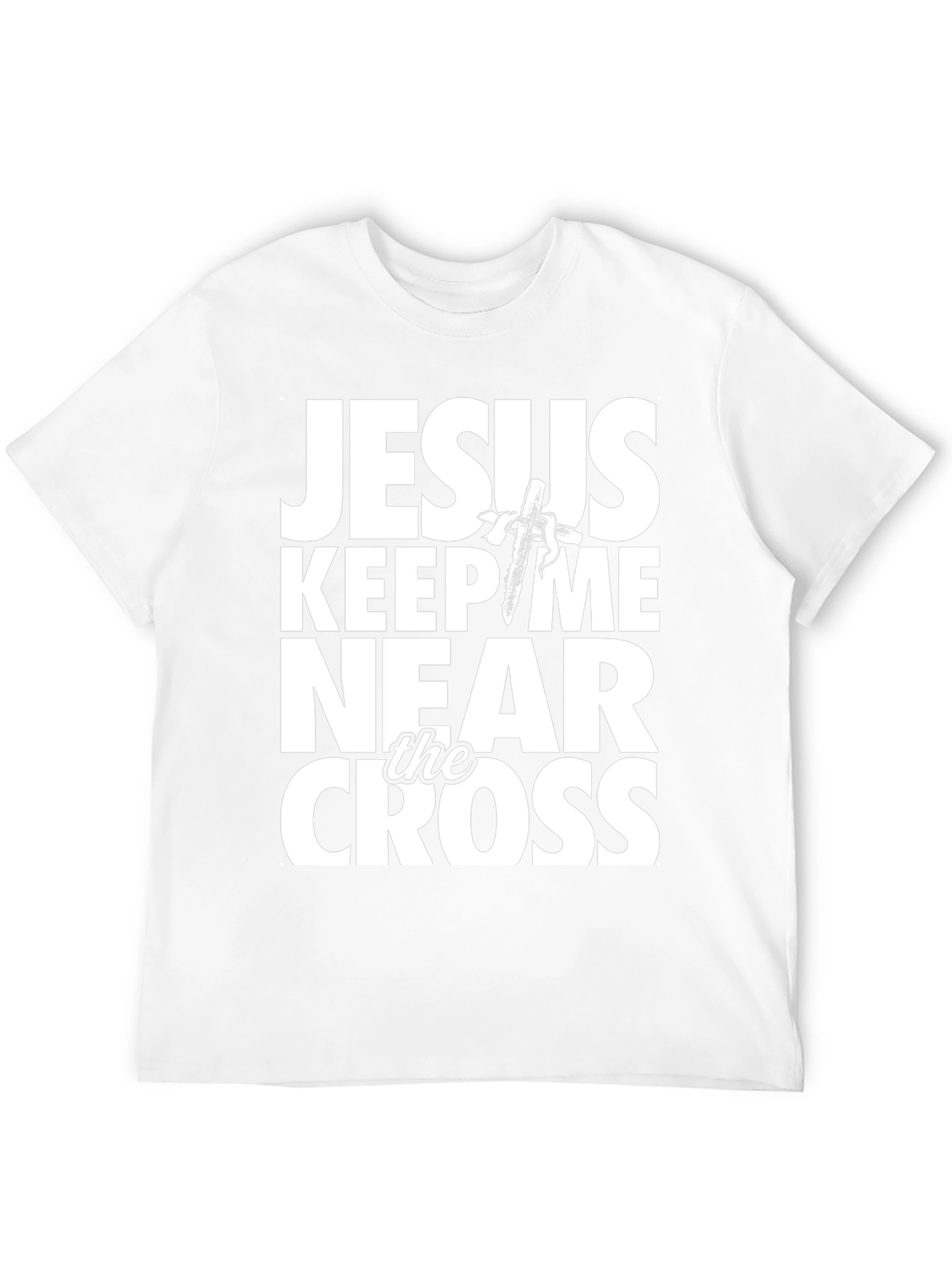 Jesus Keep Me Near the Cross Graphic Tee