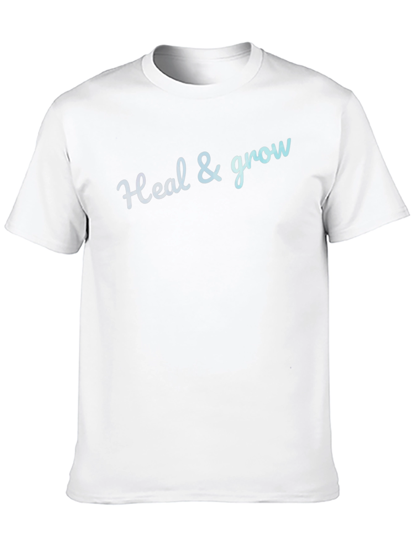 Heal & Grow Graphic Tee - Motivational Comfort