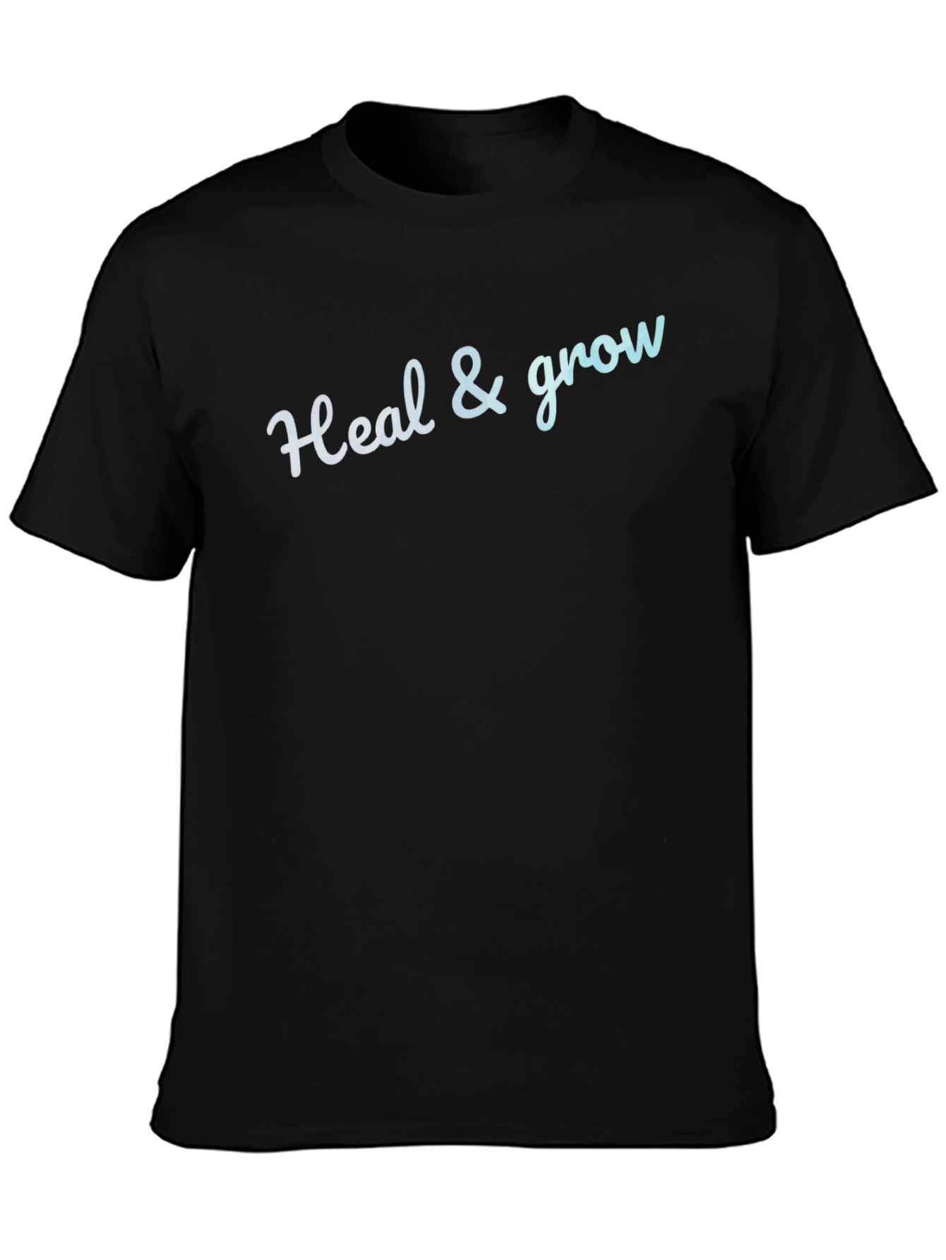 Heal & Grow Graphic Tee - Motivational Comfort