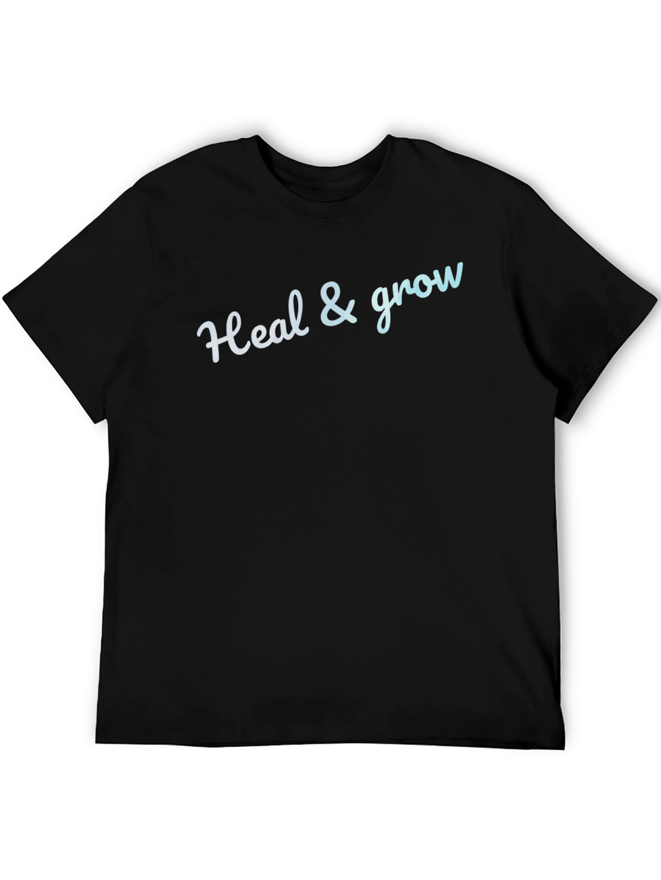 Heal & Grow Graphic Tee - Motivational Comfort