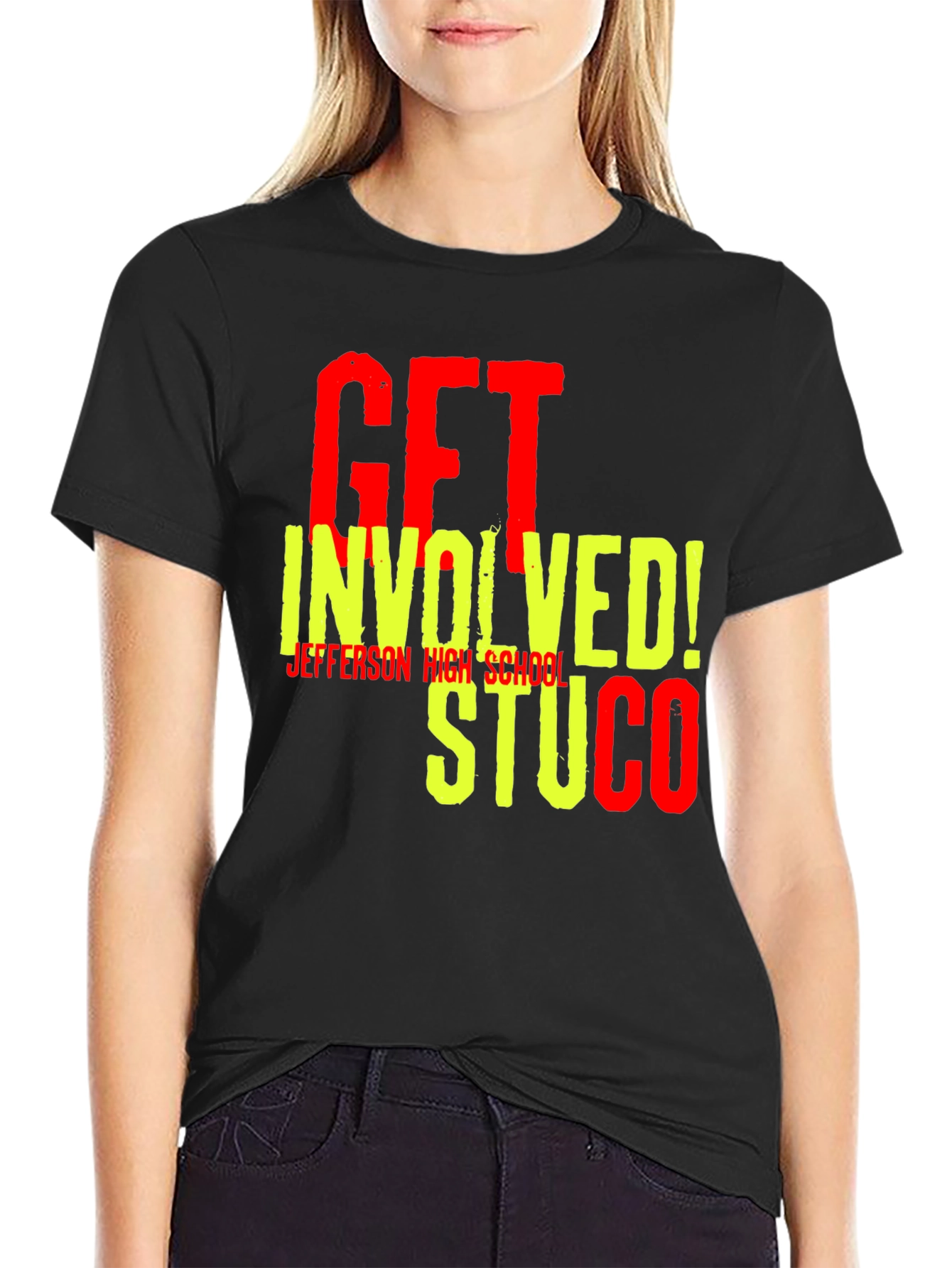 Get Involved STUCO T-Shirt - Jefferson High