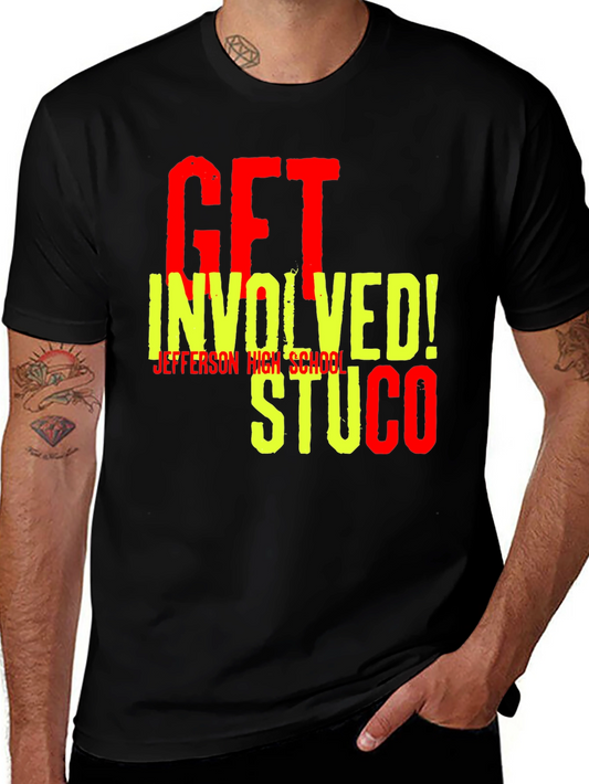 Get Involved STUCO T-Shirt - Jefferson High