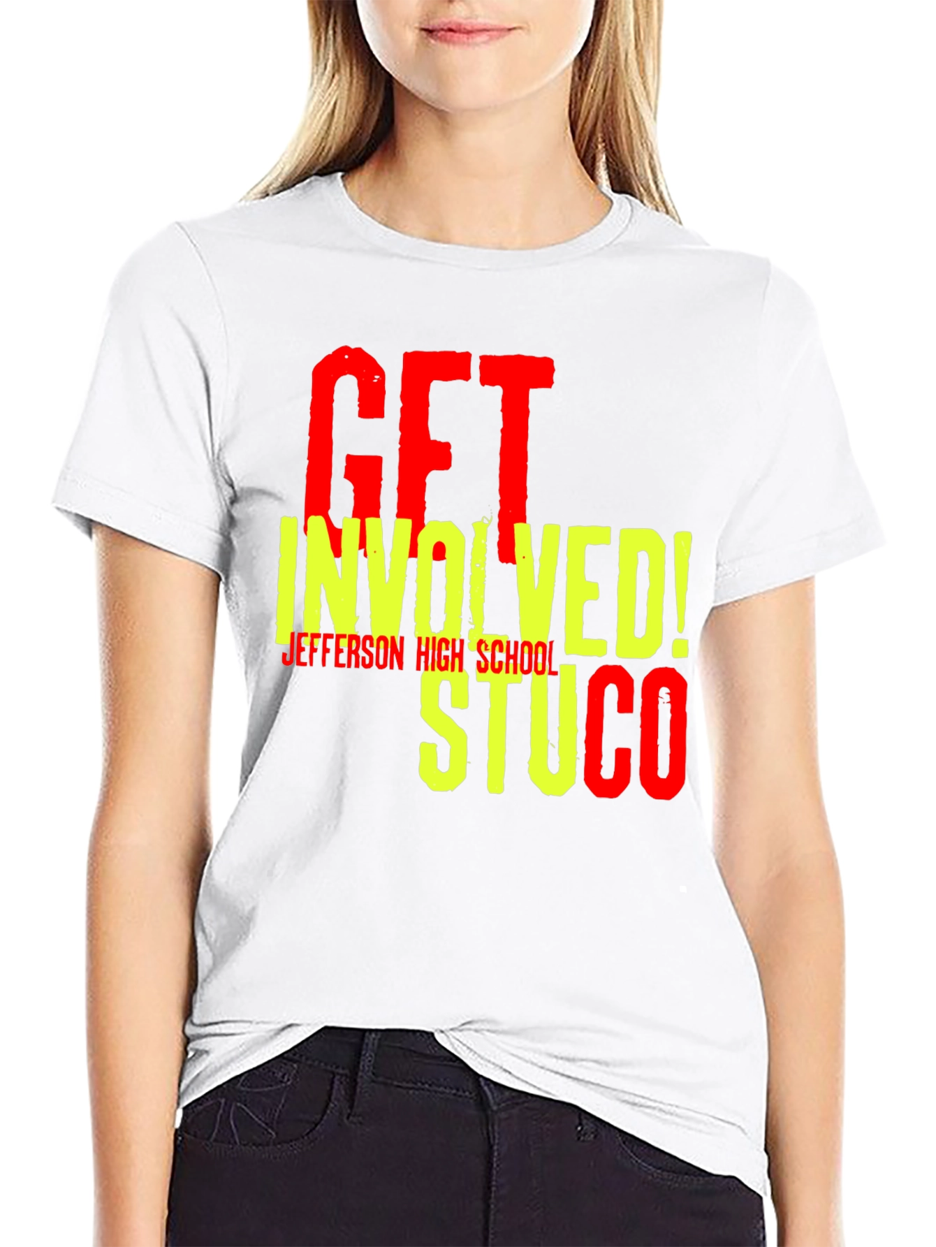 Get Involved STUCO T-Shirt - Jefferson High