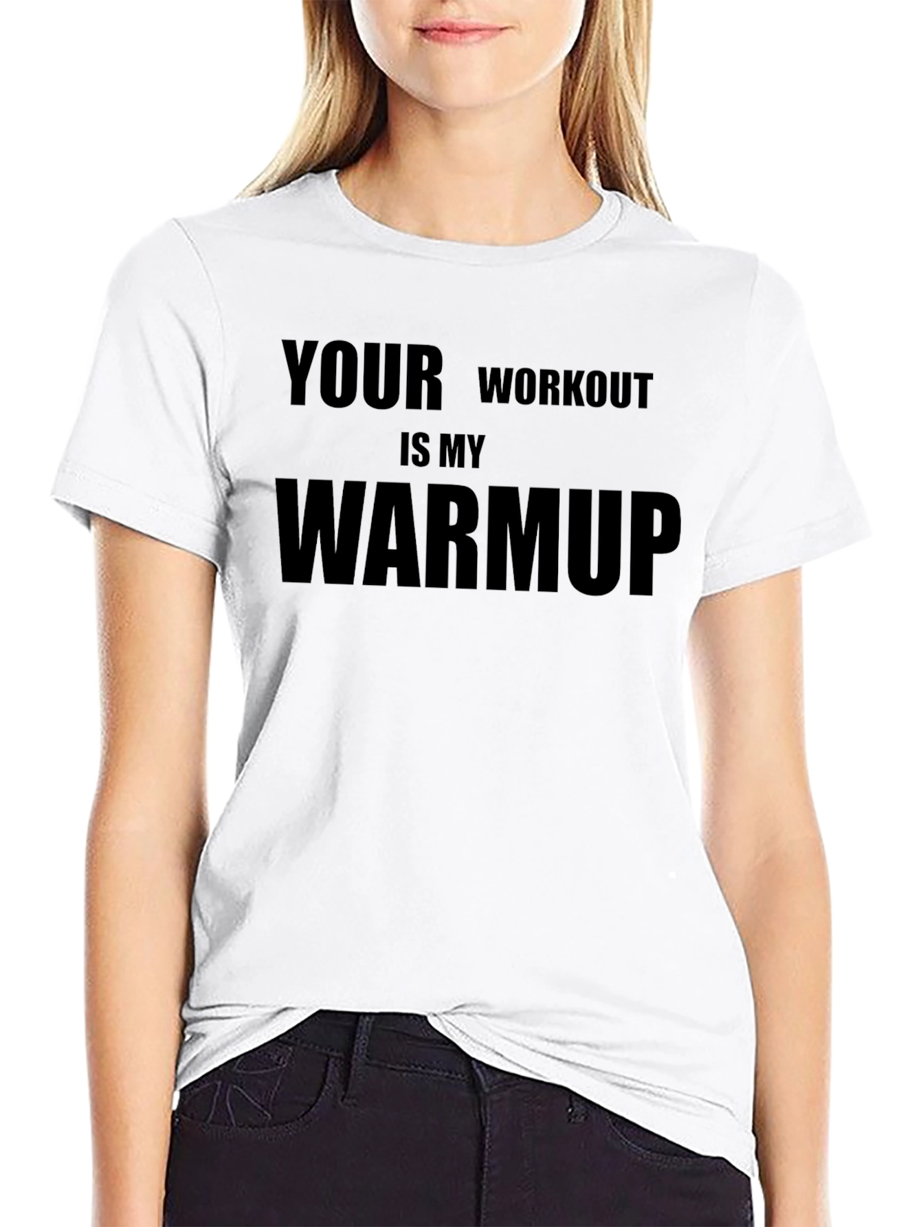 Workout Warmup T-Shirt - Gym Fitness Apparel