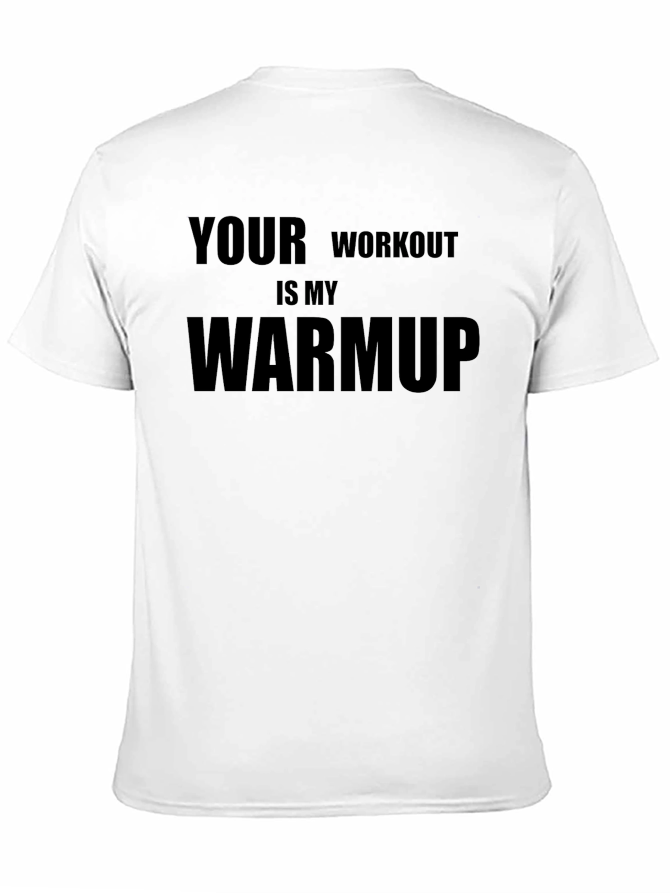 Workout Warmup T-Shirt - Gym Fitness Apparel