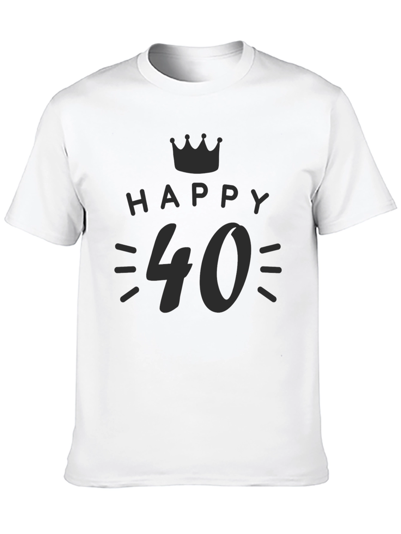 Happy 40th Birthday T-Shirt - Unisex