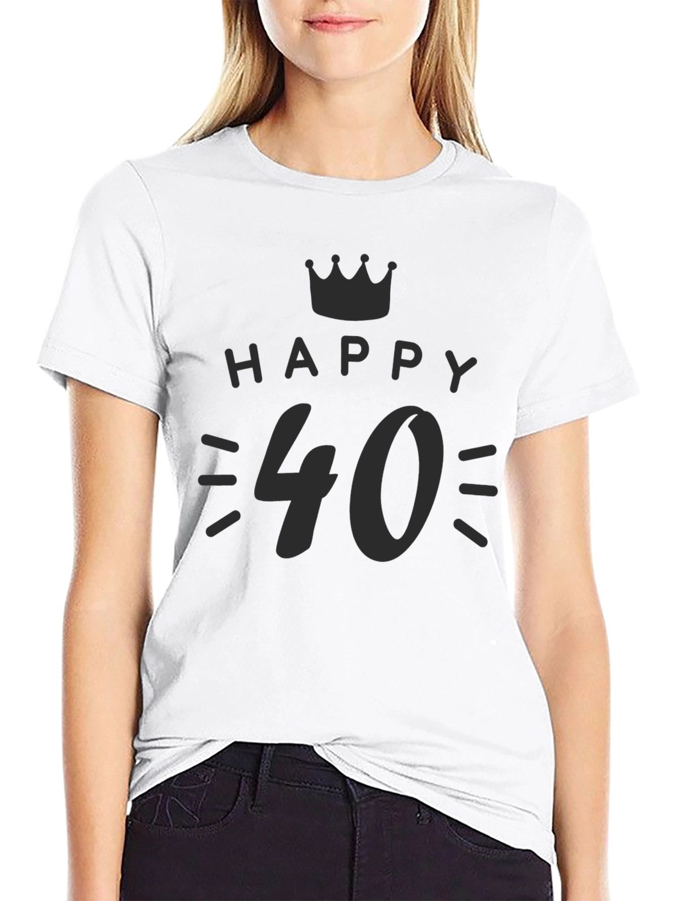 Happy 40th Birthday T-Shirt - Unisex