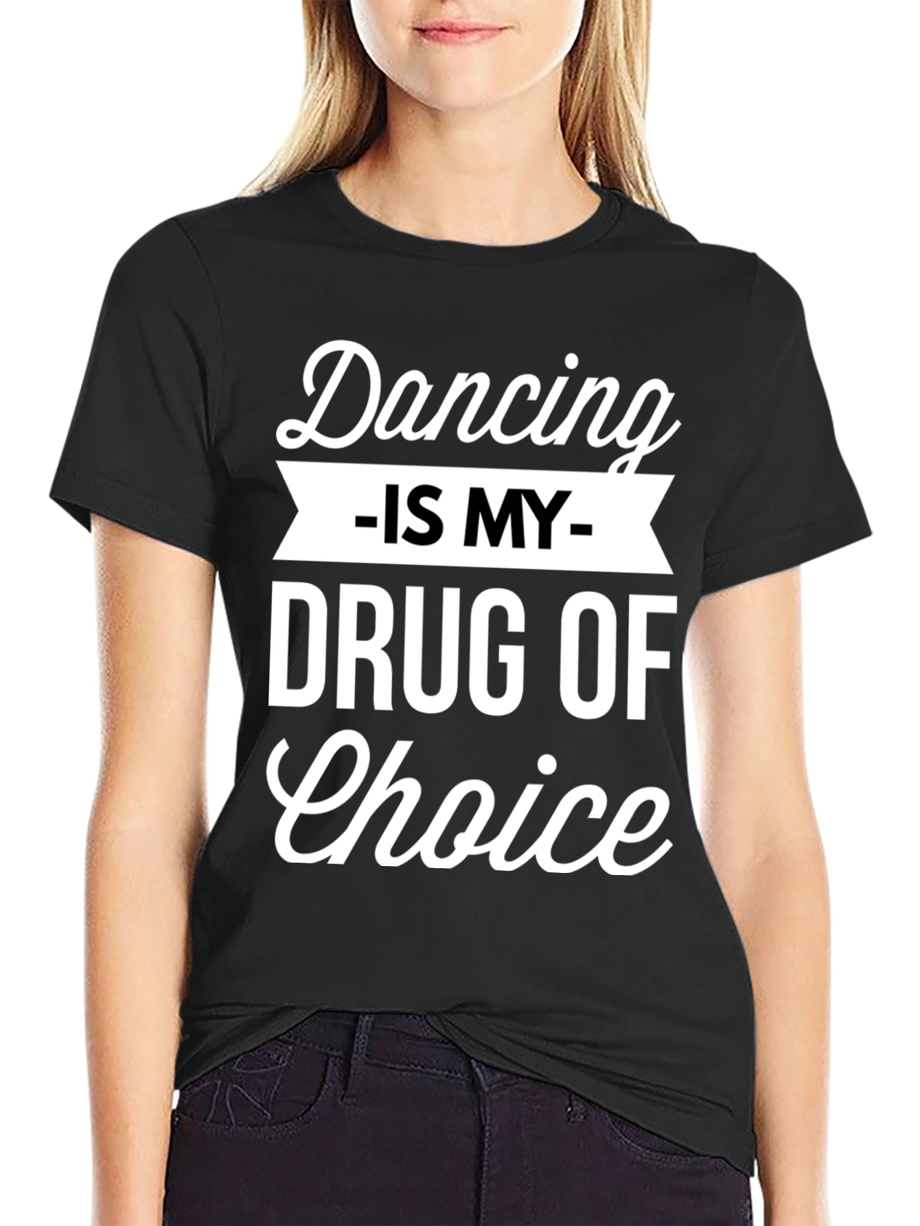 Dancing is My Drug of Choice Graphic Tee