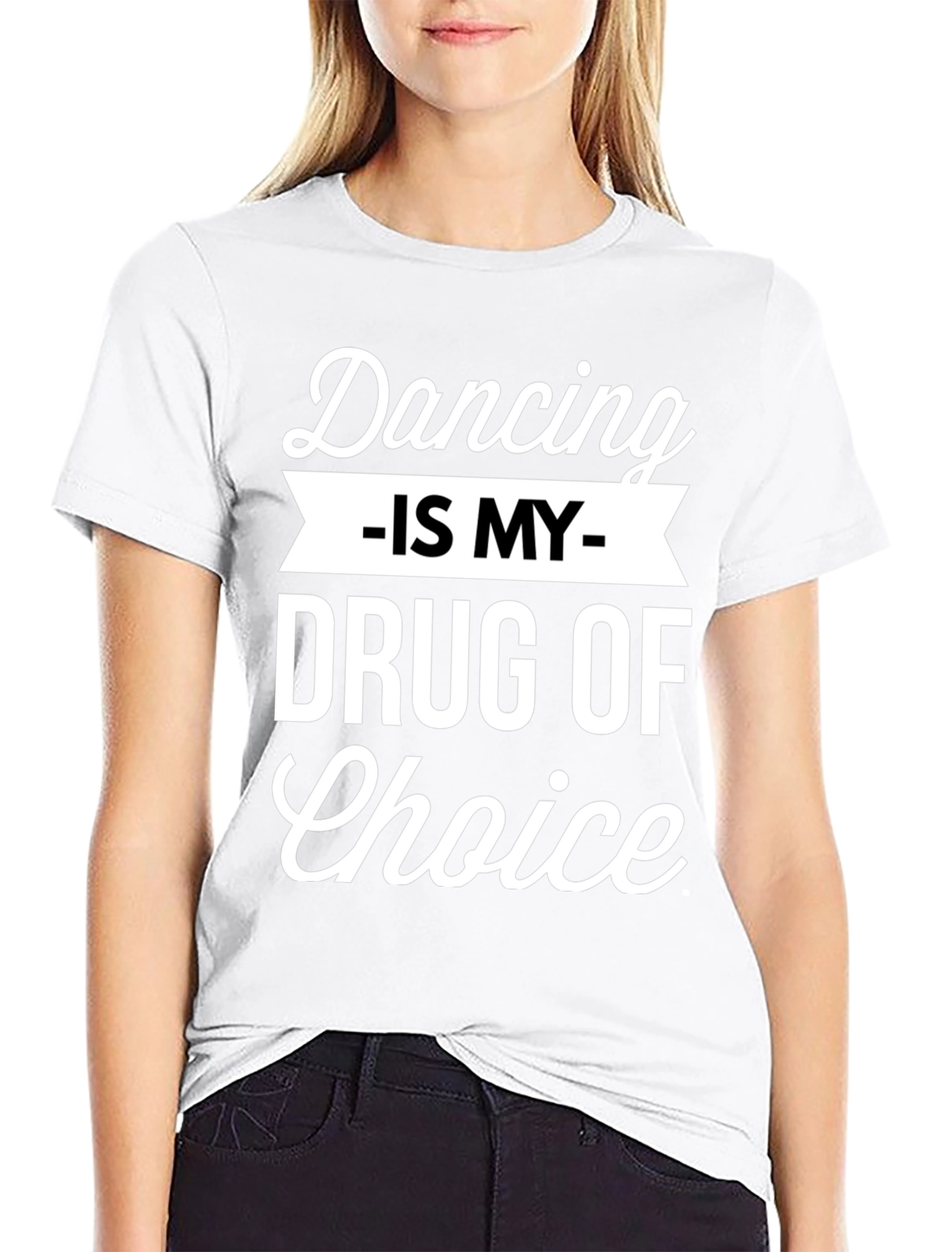 Dancing is My Drug of Choice Graphic Tee