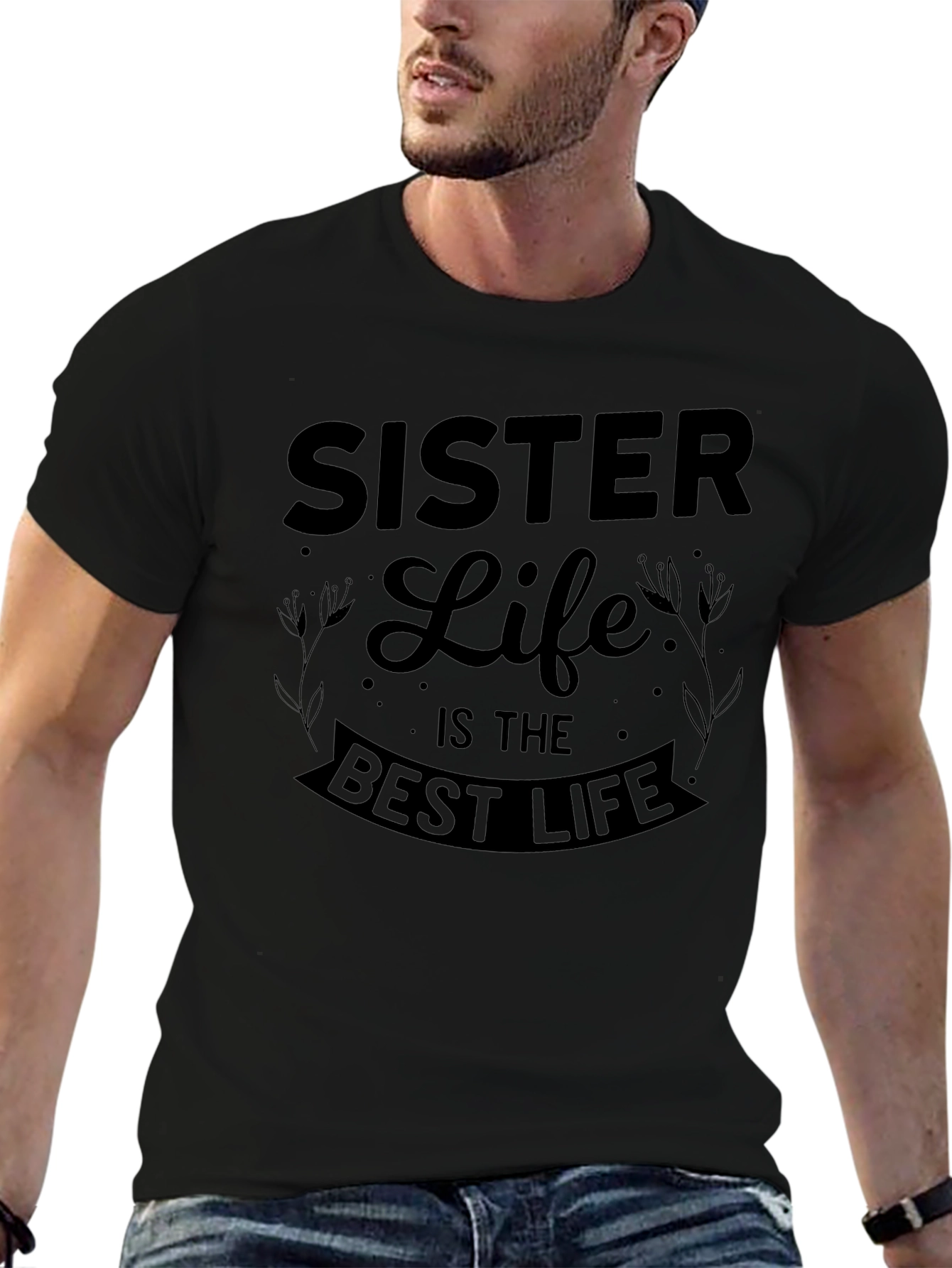 Sister Life Best Life Graphic T-Shirt