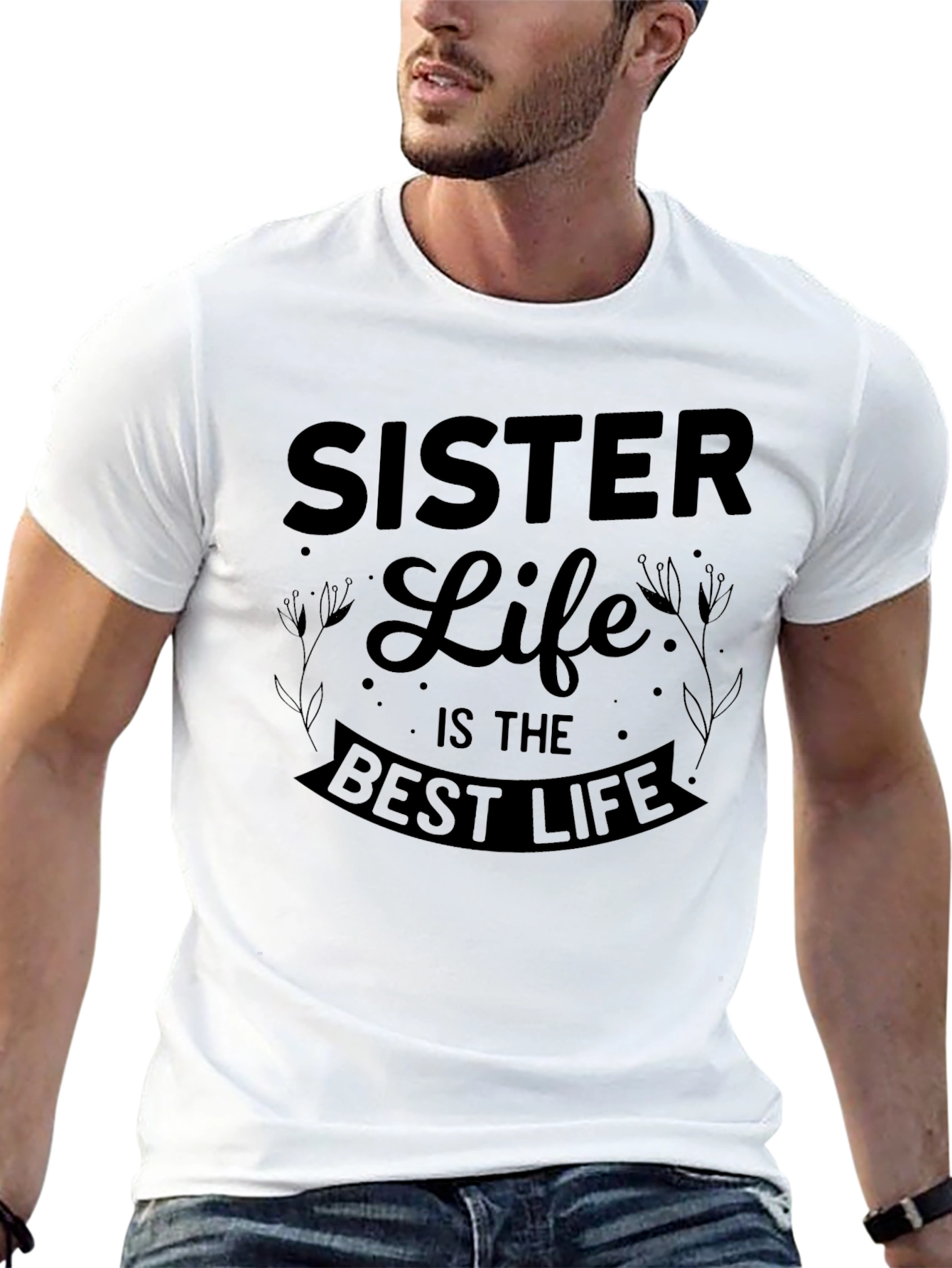 Sister Life Best Life Graphic T-Shirt