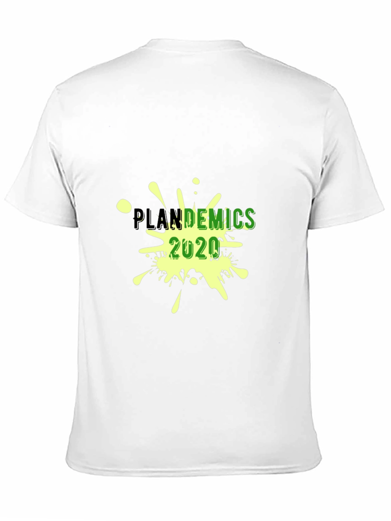 Plandemics 2020 Graphic T-Shirt - Black
