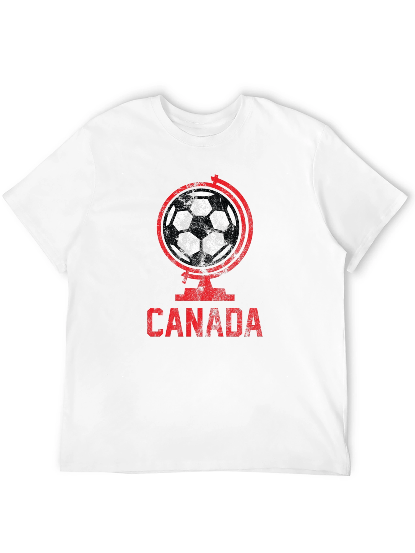 Canada Soccer Globe Graphic T-Shirt