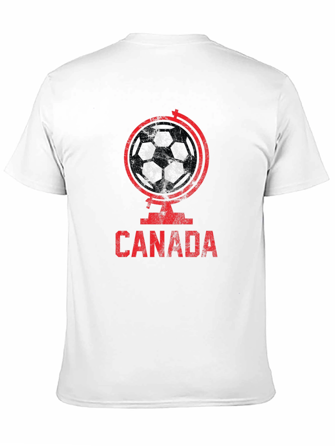 Canada Soccer Globe Graphic T-Shirt