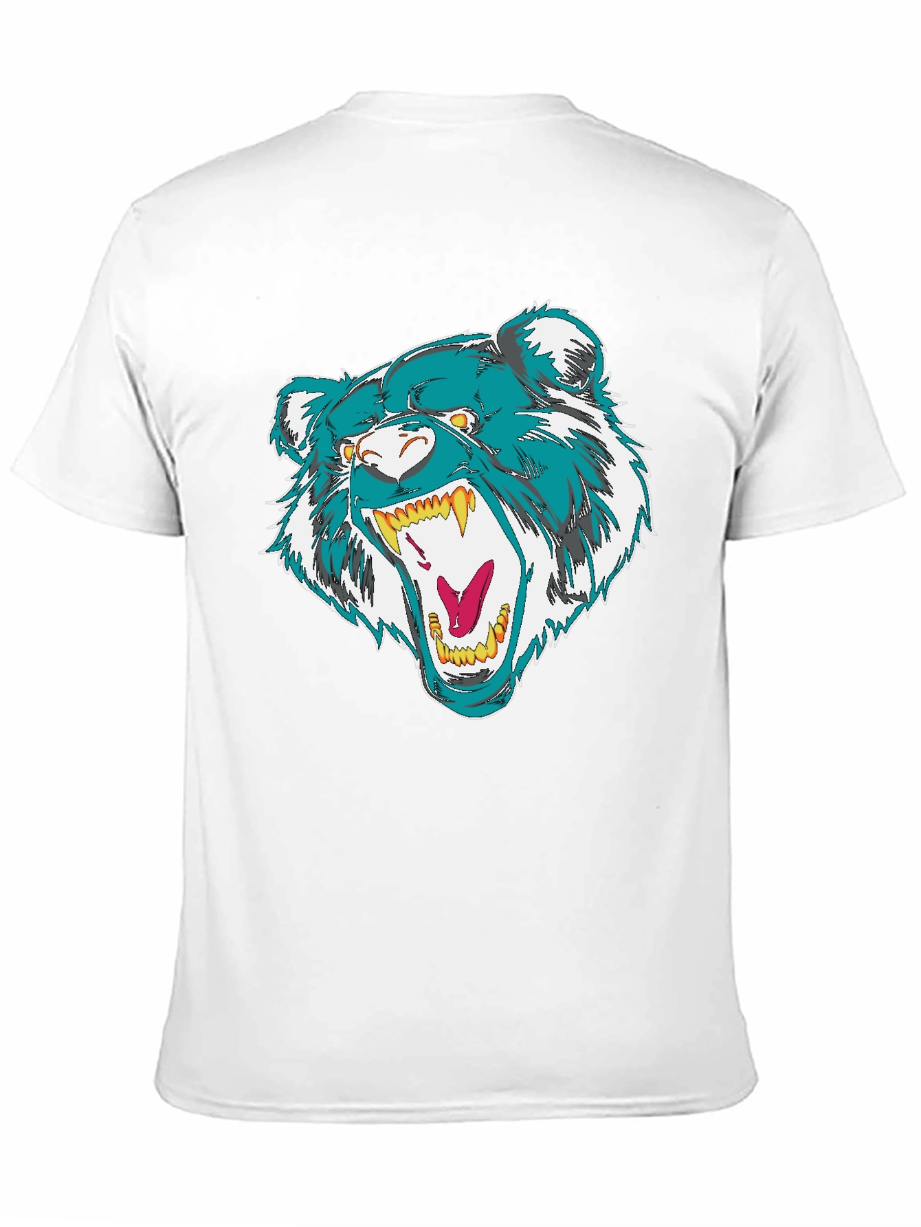 Bold Bear Graphic Black T-Shirt