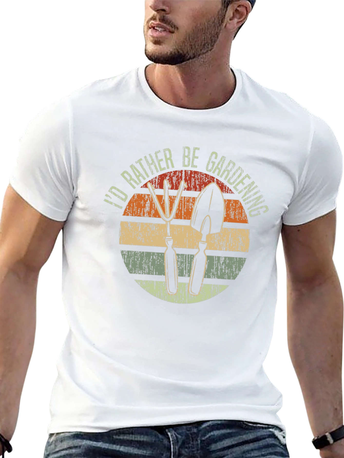 Gardening T-Shirt: Id Rather Be Gardening Tee