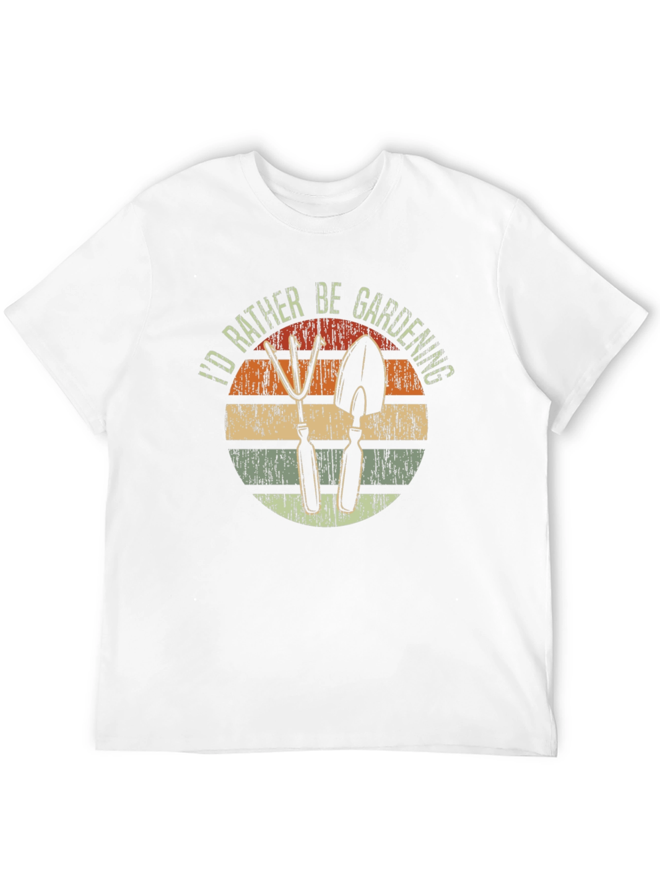 Gardening T-Shirt: Id Rather Be Gardening Tee