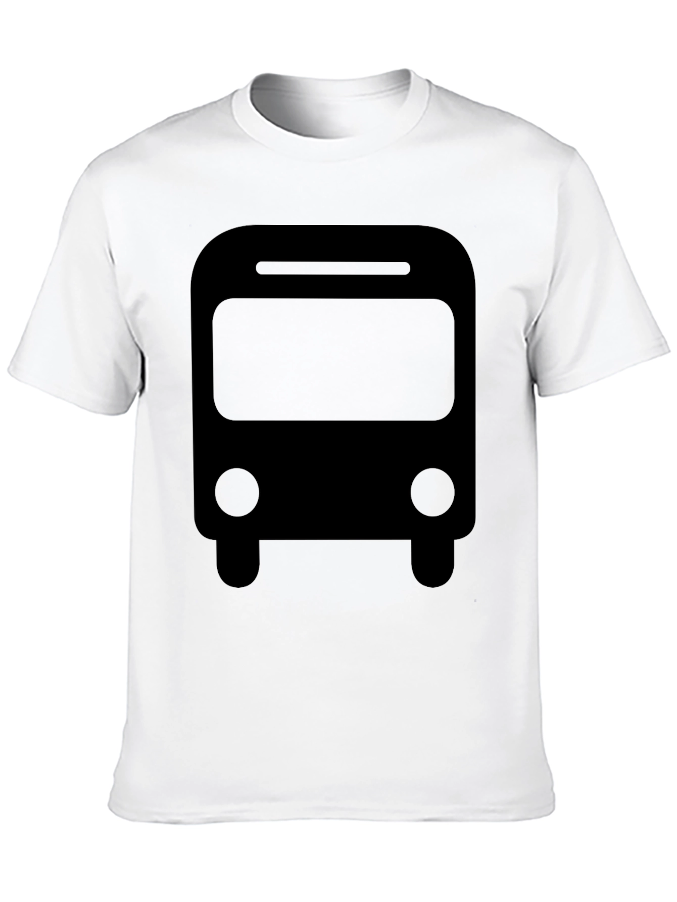 Black Bus Graphic Tee - Casual Comfort