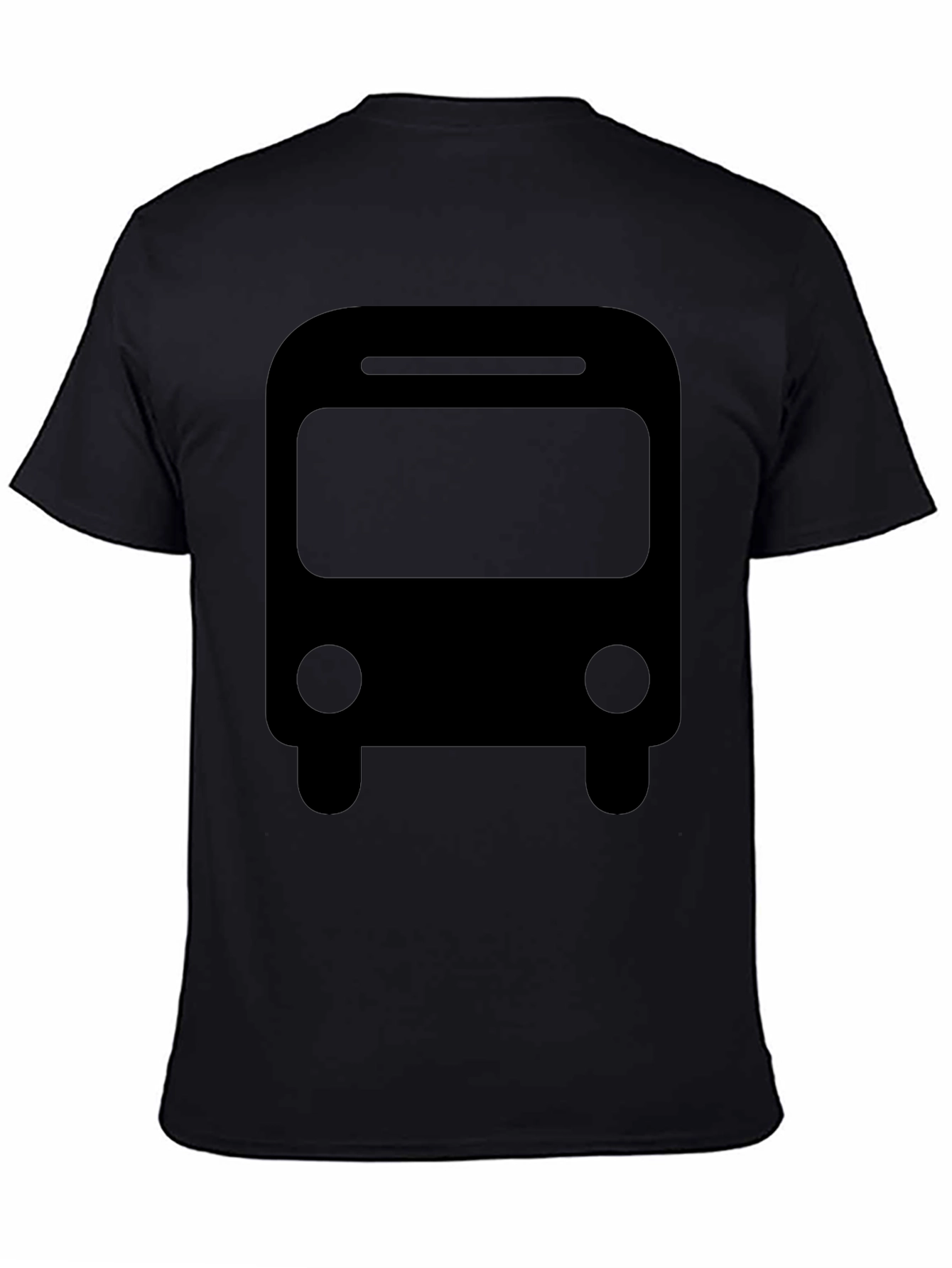 Black Bus Graphic Tee - Casual Comfort