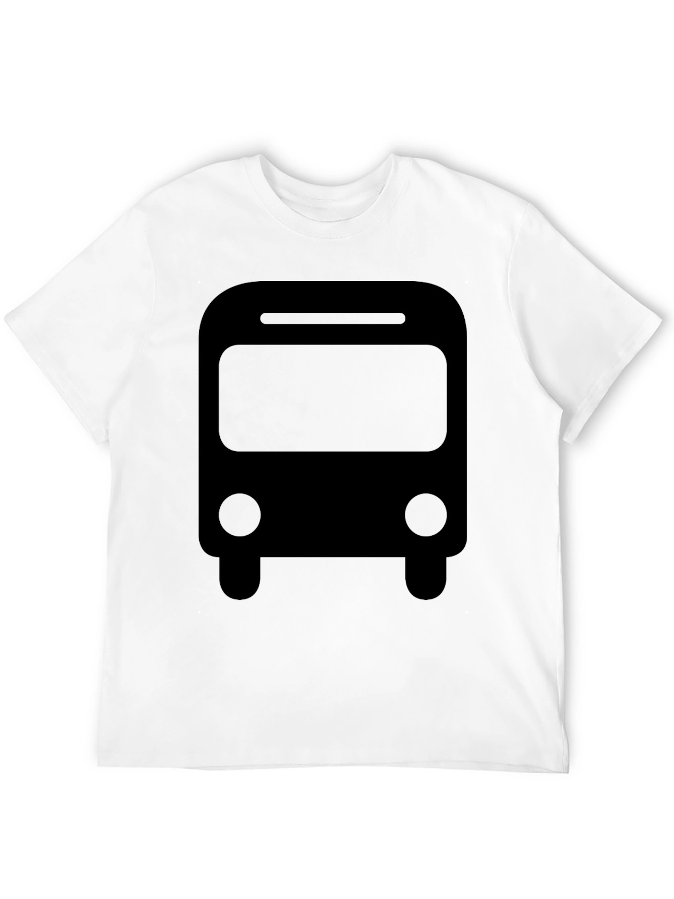 Black Bus Graphic Tee - Casual Comfort