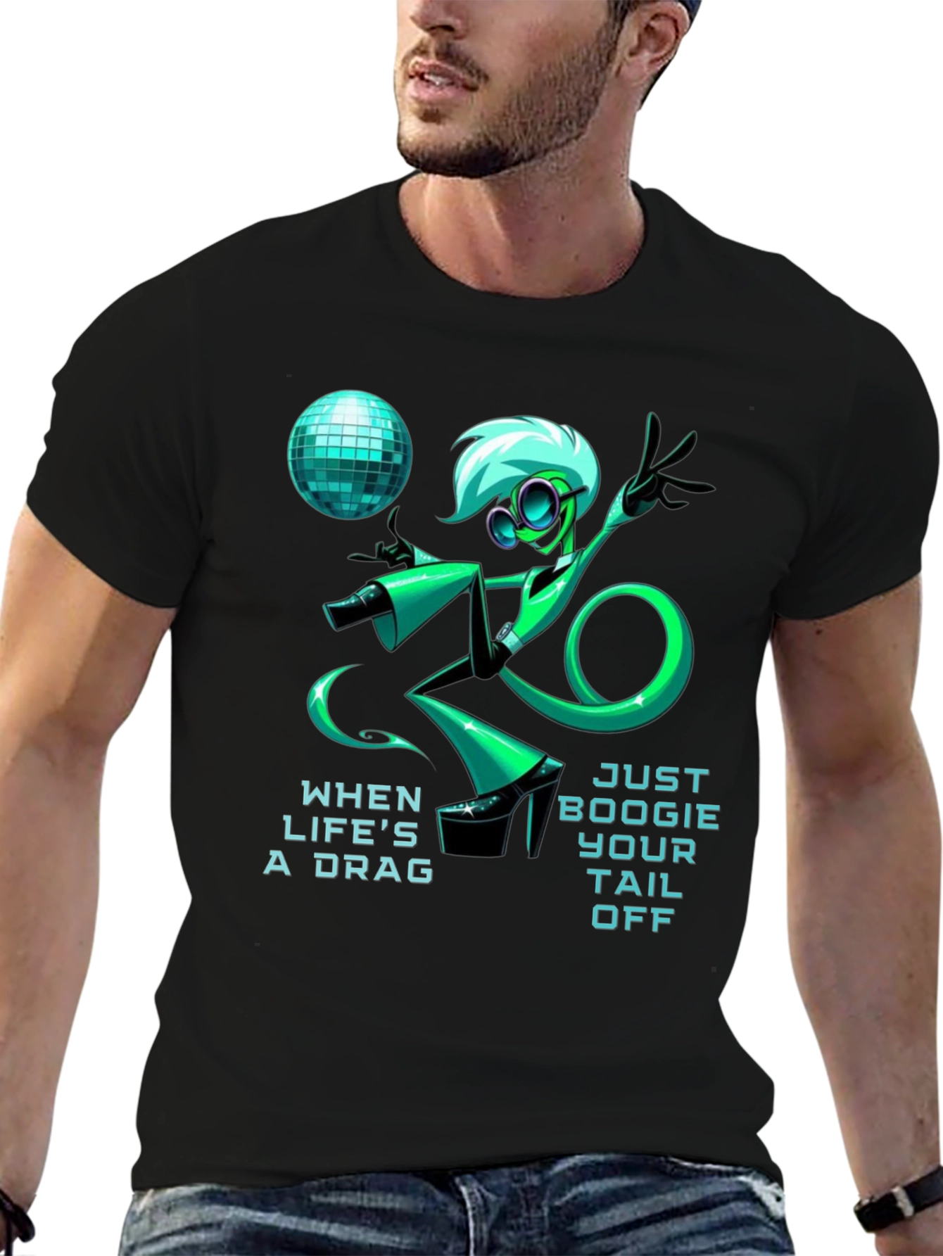 Just Boogie Your Tail Off T-Shirt