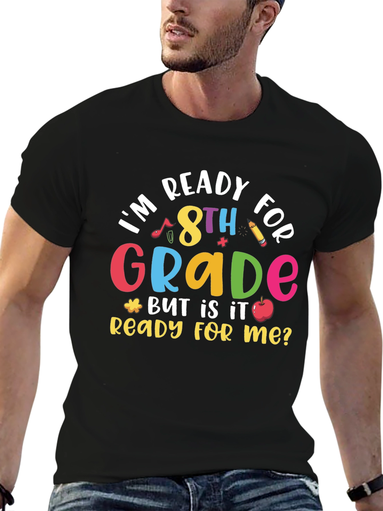 8th Grade Ready Graphic Tee