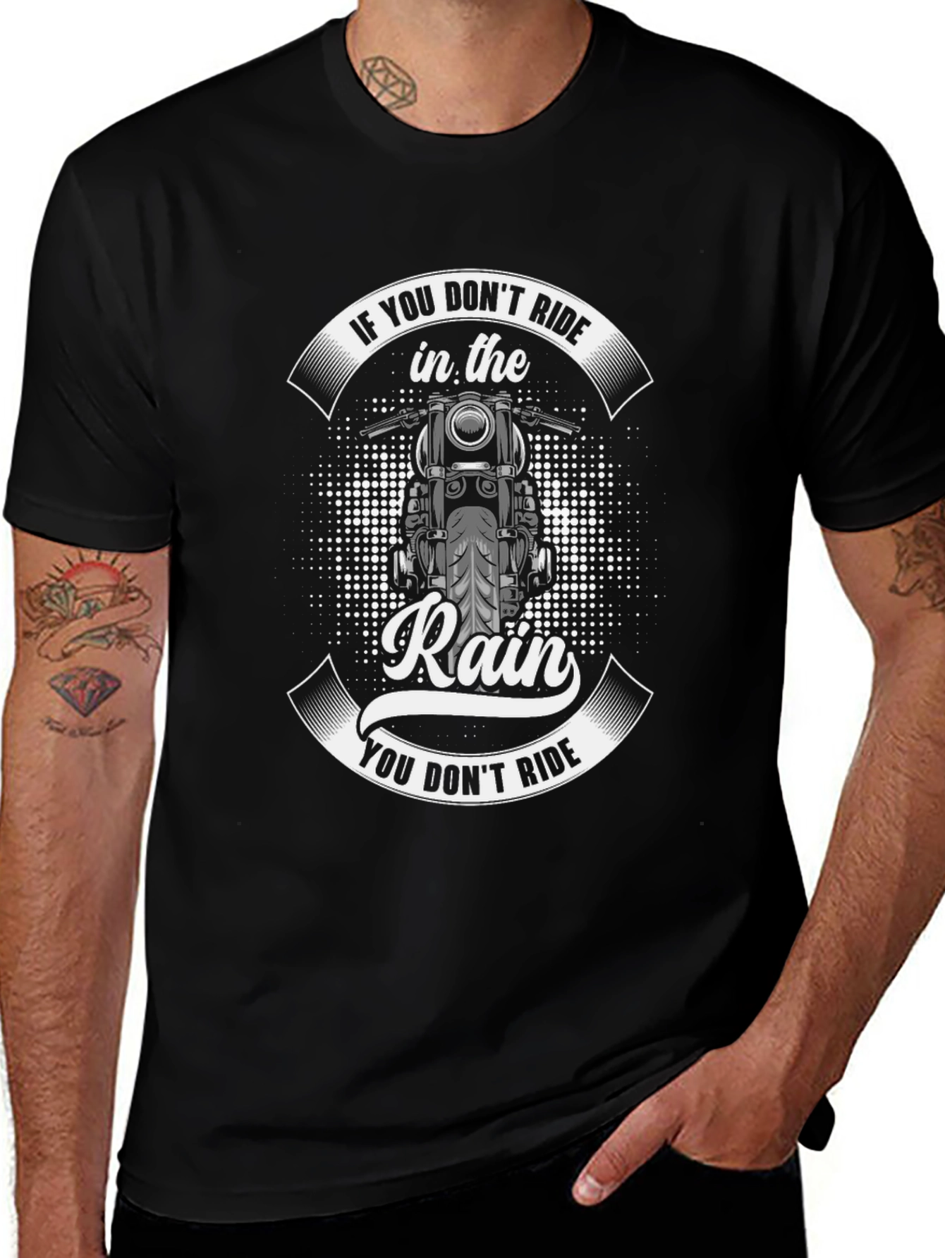 Ride in the Rain Graphic Tee