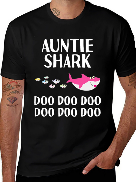 Auntie Shark Doo Doo Doo T-Shirt