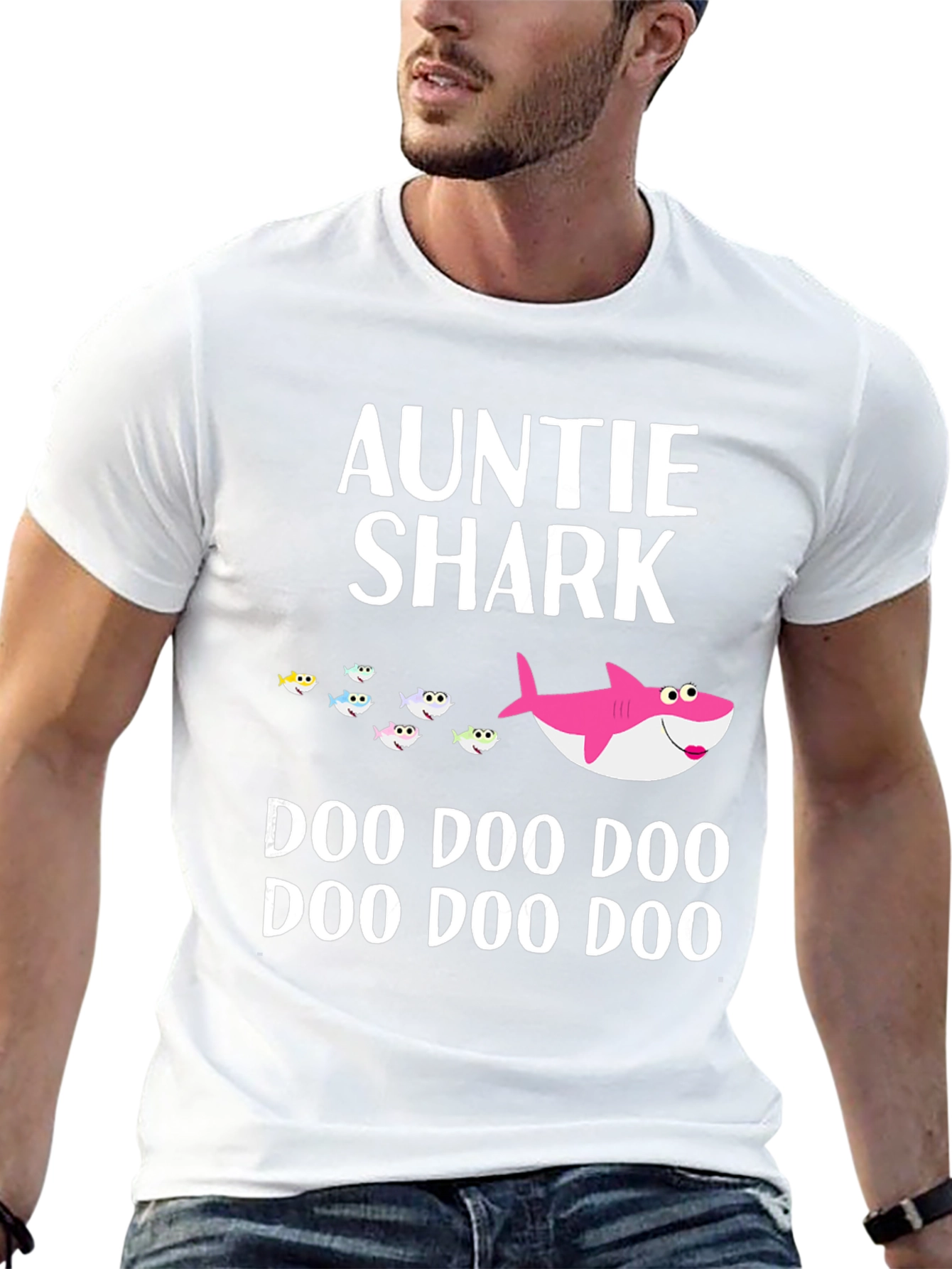 Auntie Shark Doo Doo Doo T-Shirt