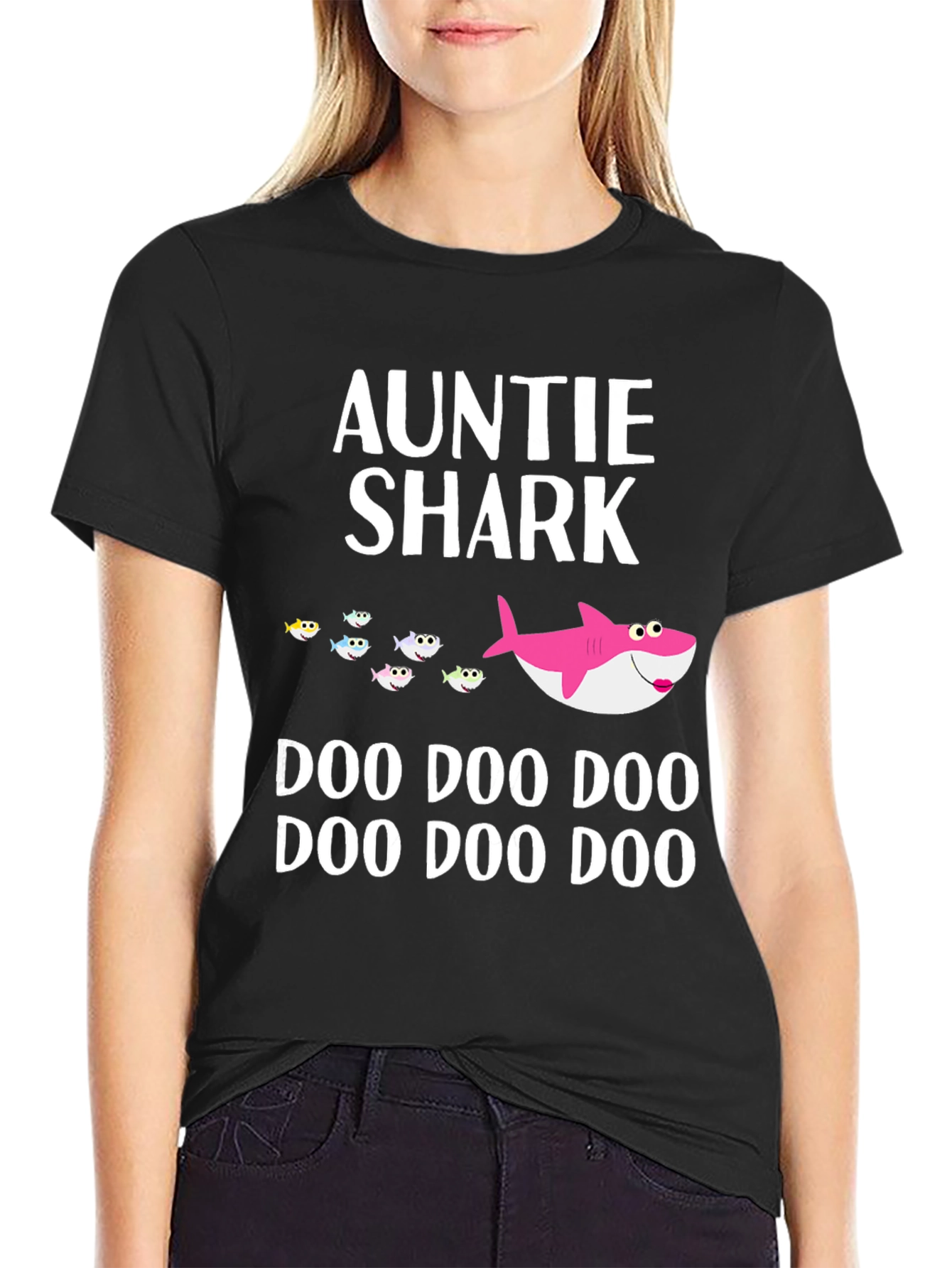 Auntie Shark Doo Doo Doo T-Shirt
