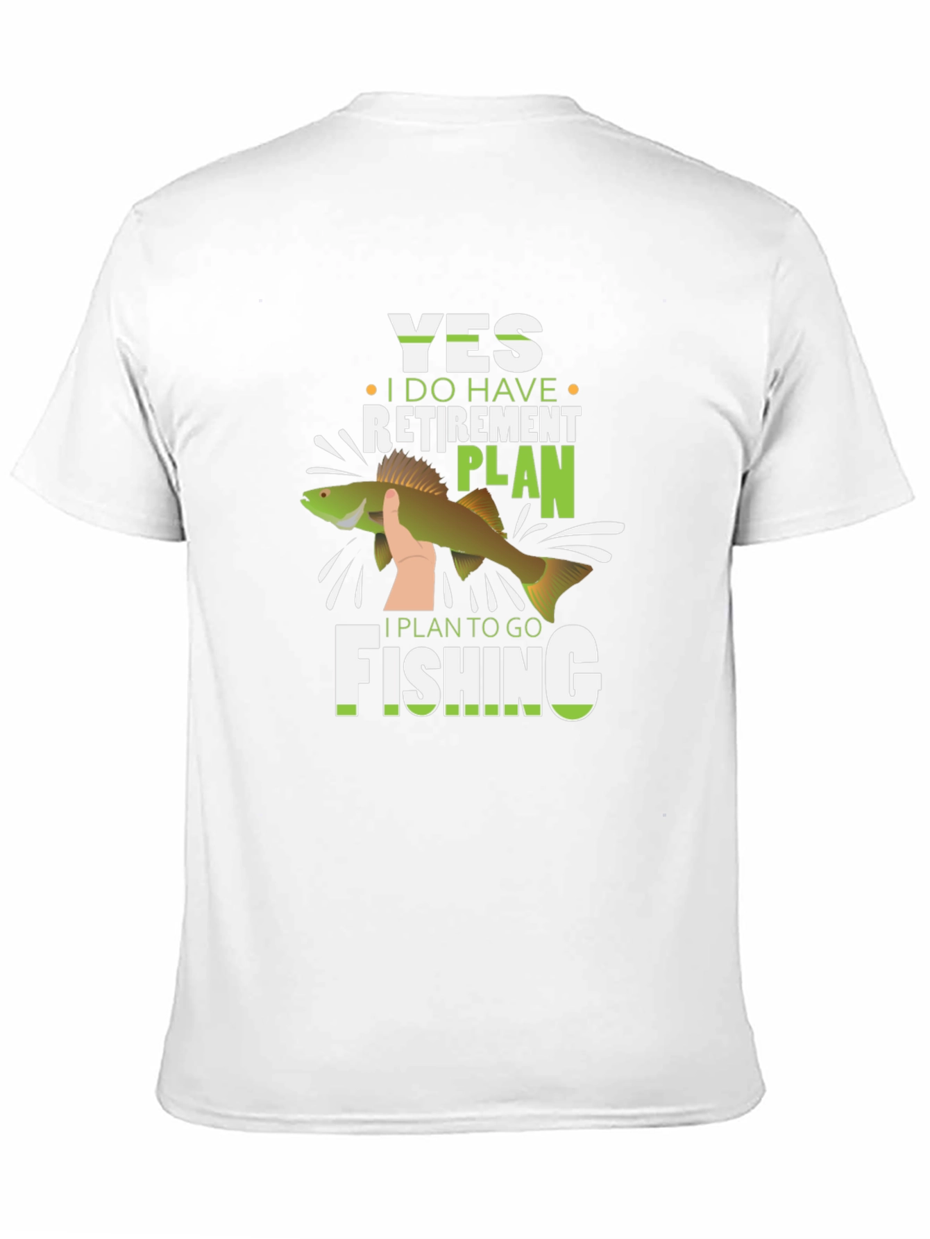 Retirement Plan Fishing T-Shirt