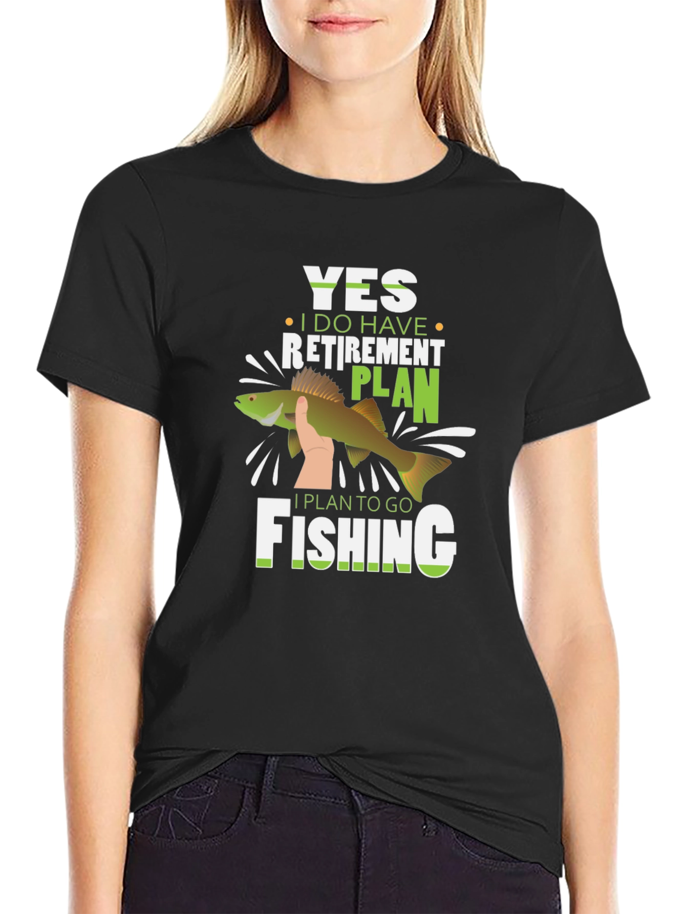 Retirement Plan Fishing T-Shirt