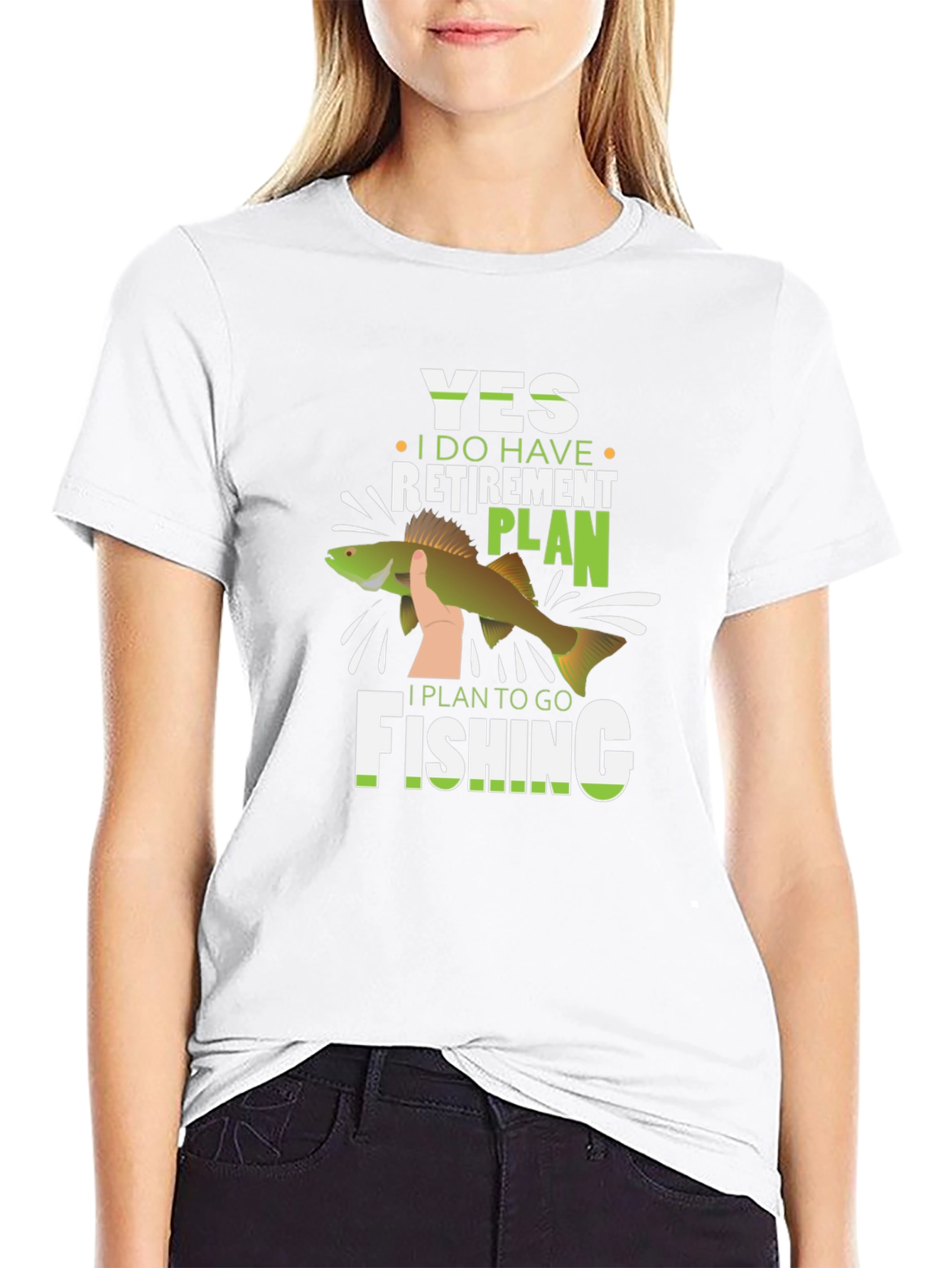 Retirement Plan Fishing T-Shirt