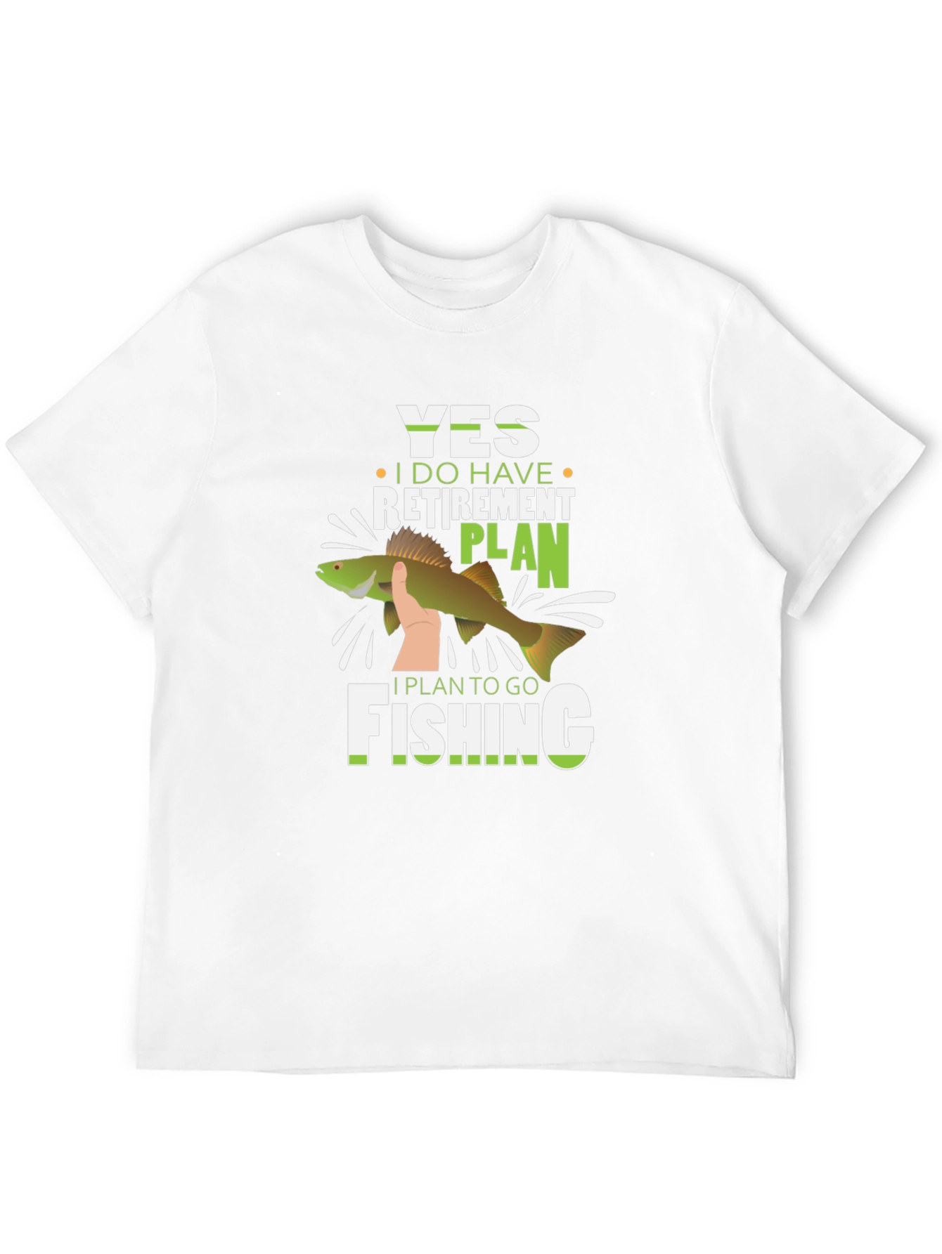 Retirement Plan Fishing T-Shirt