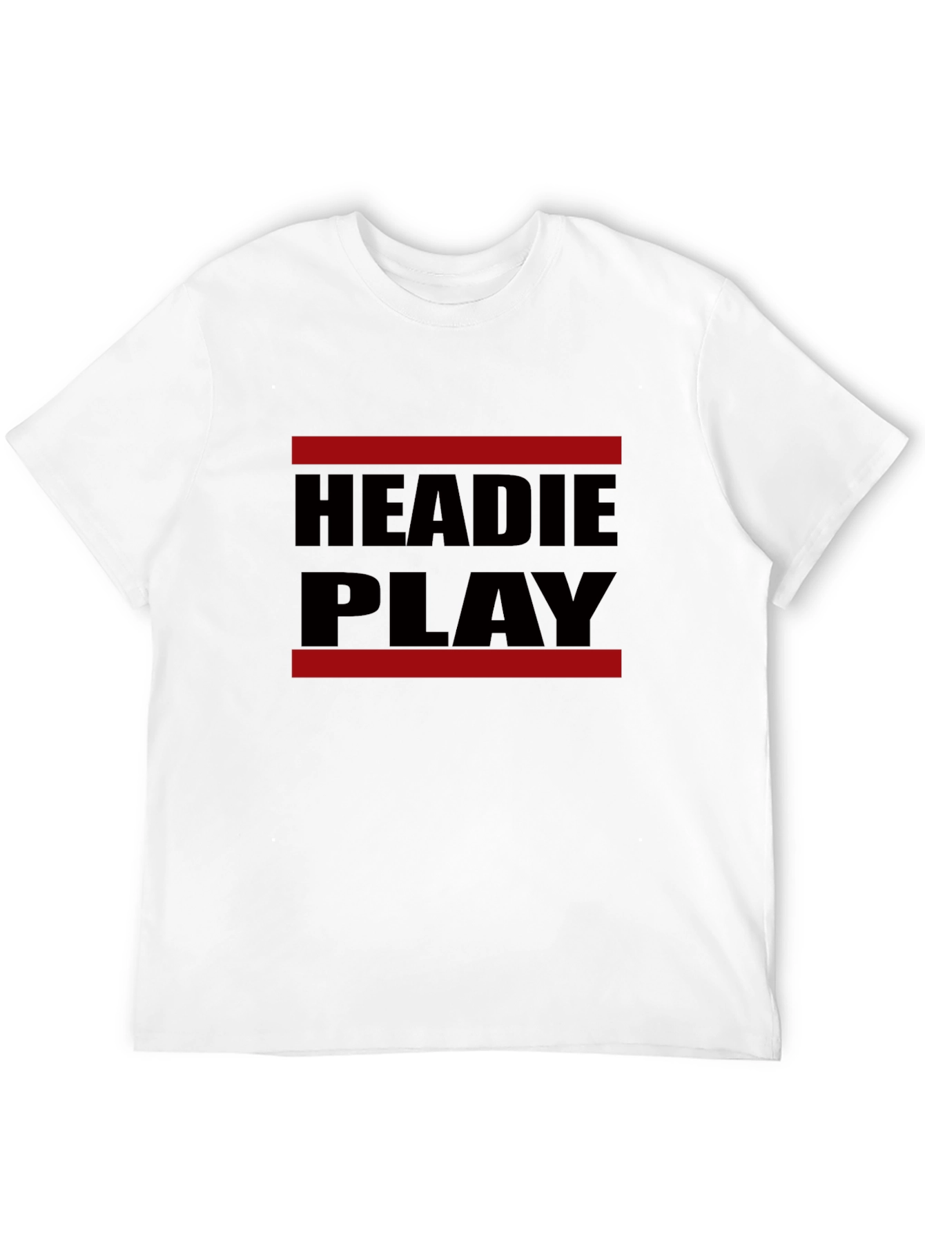 Headie Play Graphic T-Shirt - Black