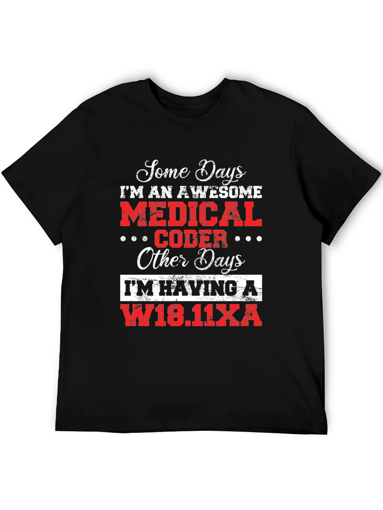 Awesome Medical Coder T-Shirt - Funny Coding Tee