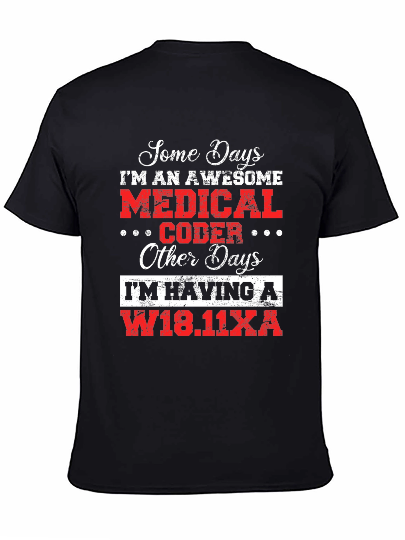 Awesome Medical Coder T-Shirt - Funny Coding Tee