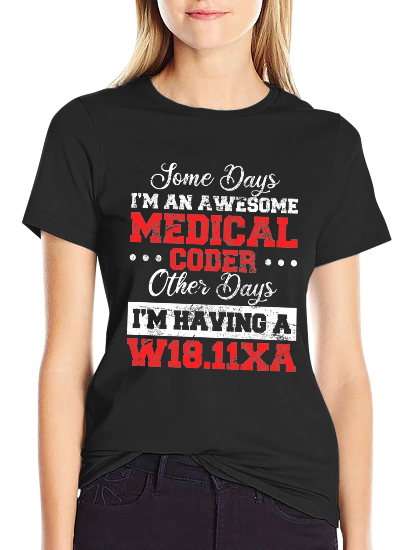 Awesome Medical Coder T-Shirt - Funny Coding Tee