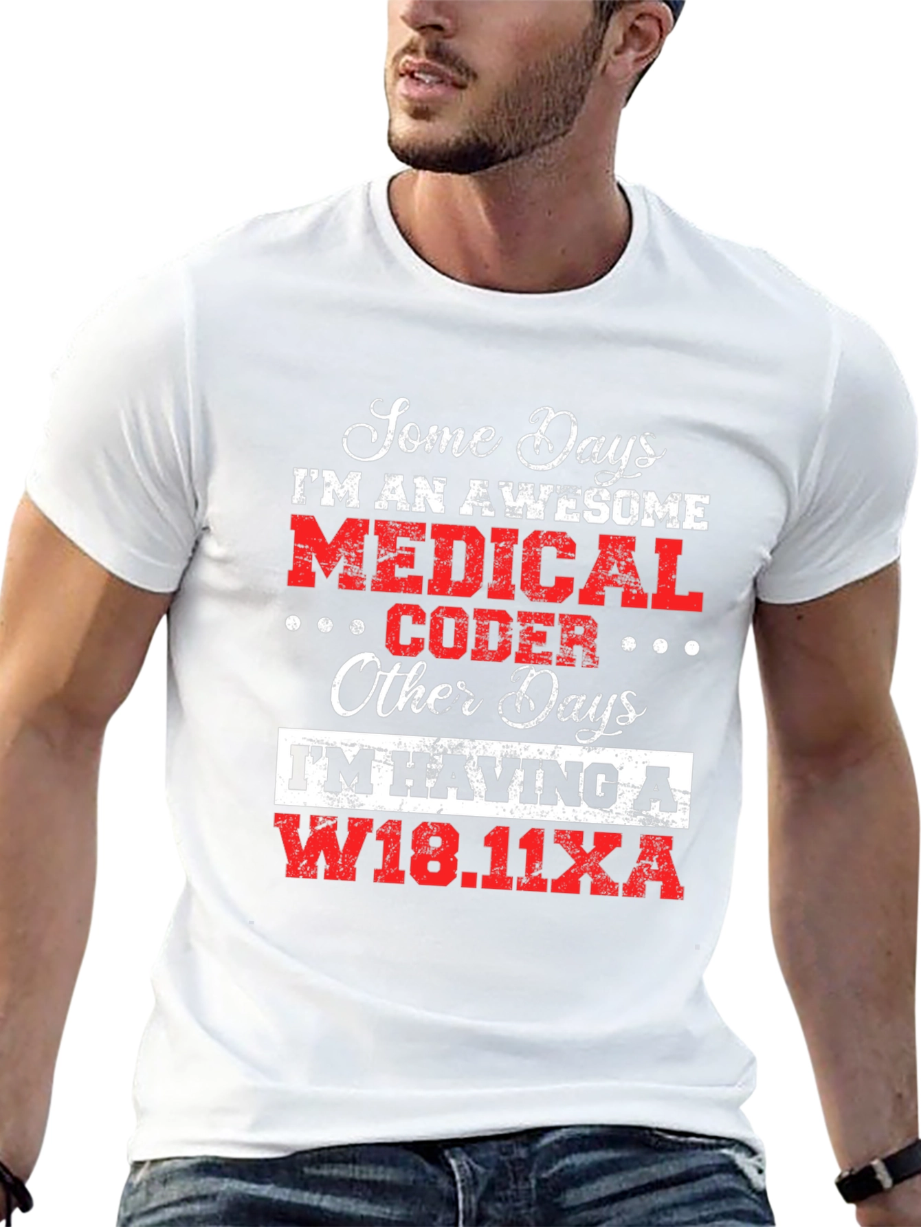 Awesome Medical Coder T-Shirt - Funny Coding Tee