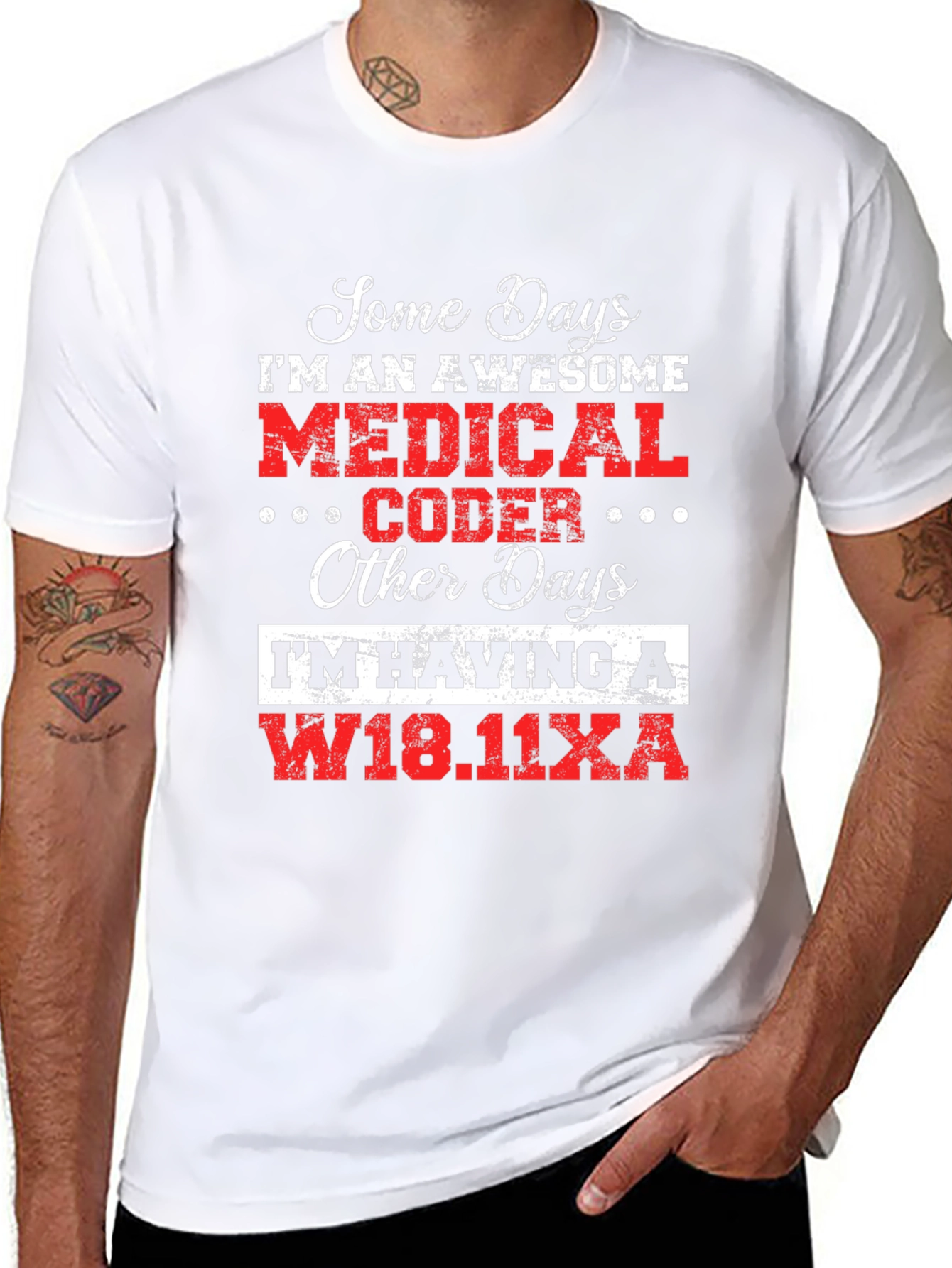 Awesome Medical Coder T-Shirt - Funny Coding Tee