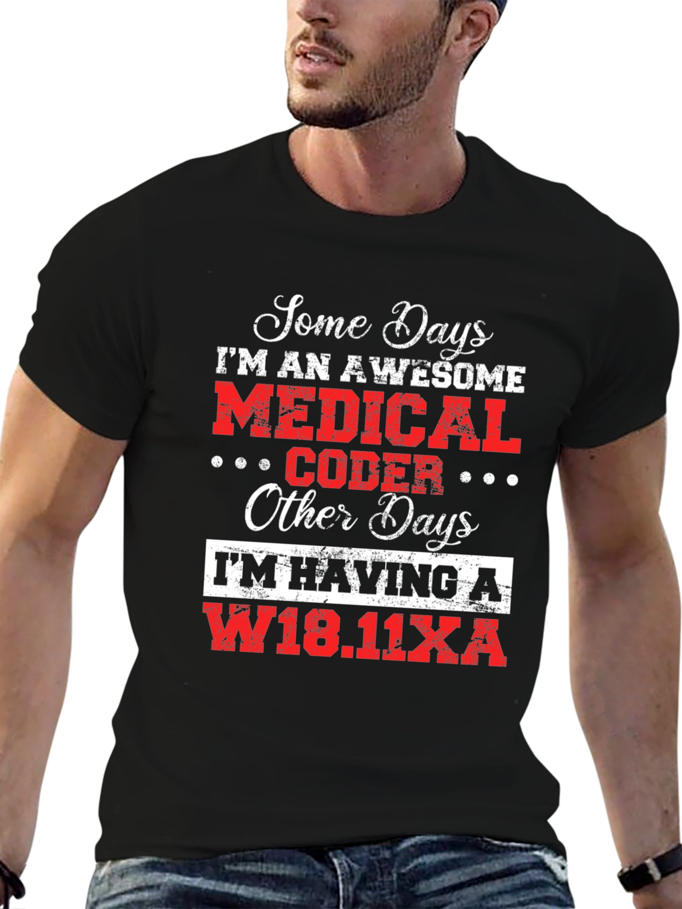 Awesome Medical Coder T-Shirt - Funny Coding Tee