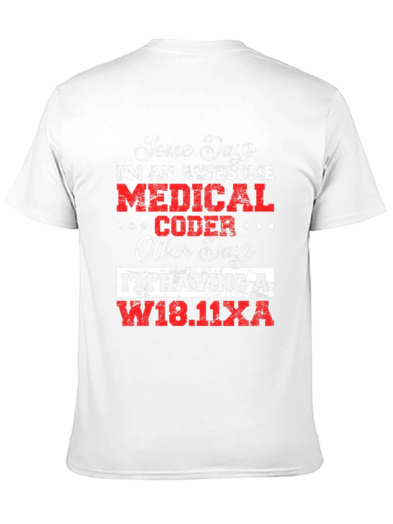 Awesome Medical Coder T-Shirt - Funny Coding Tee