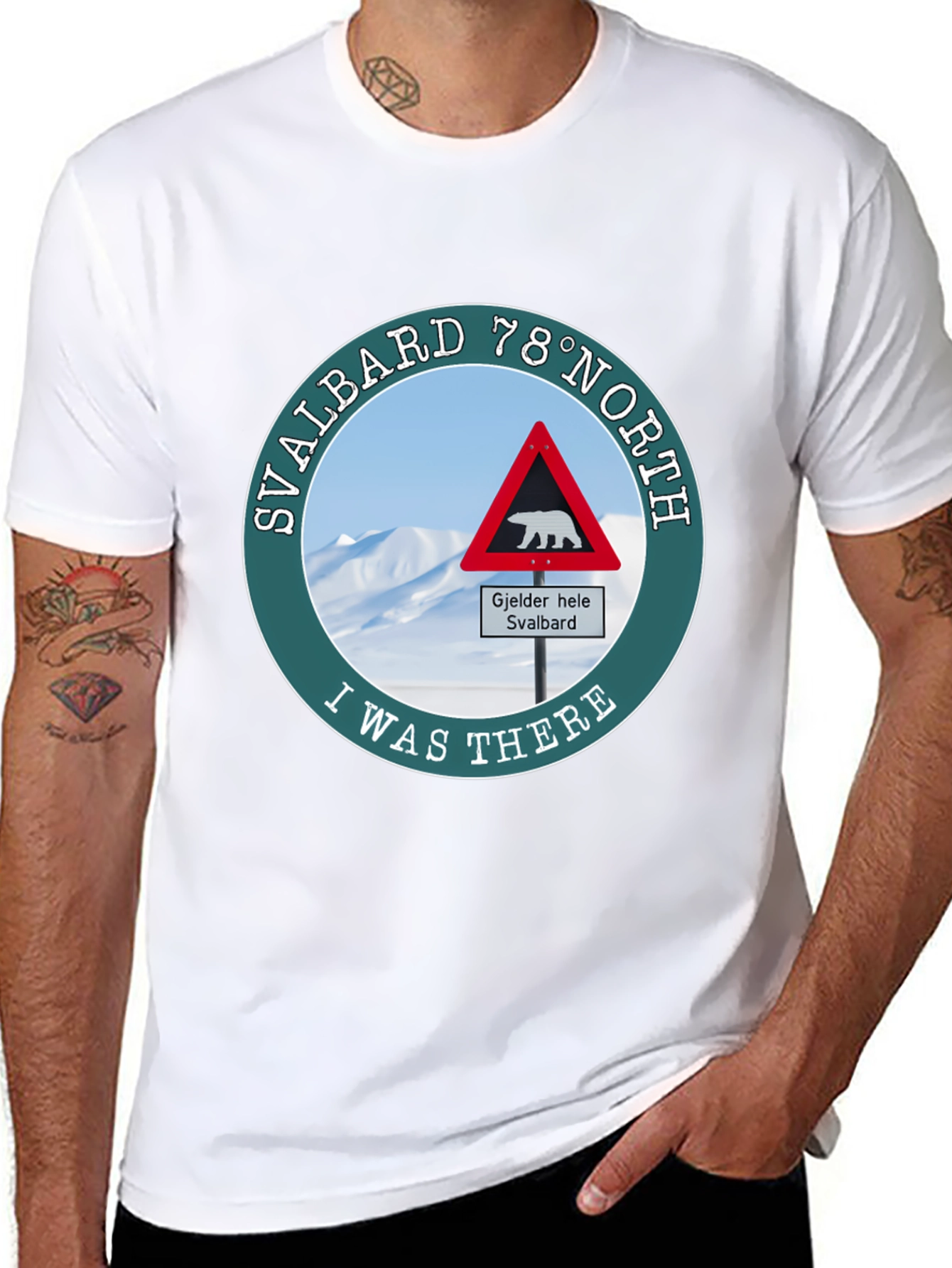 Svalbard 78° North Graphic Tee