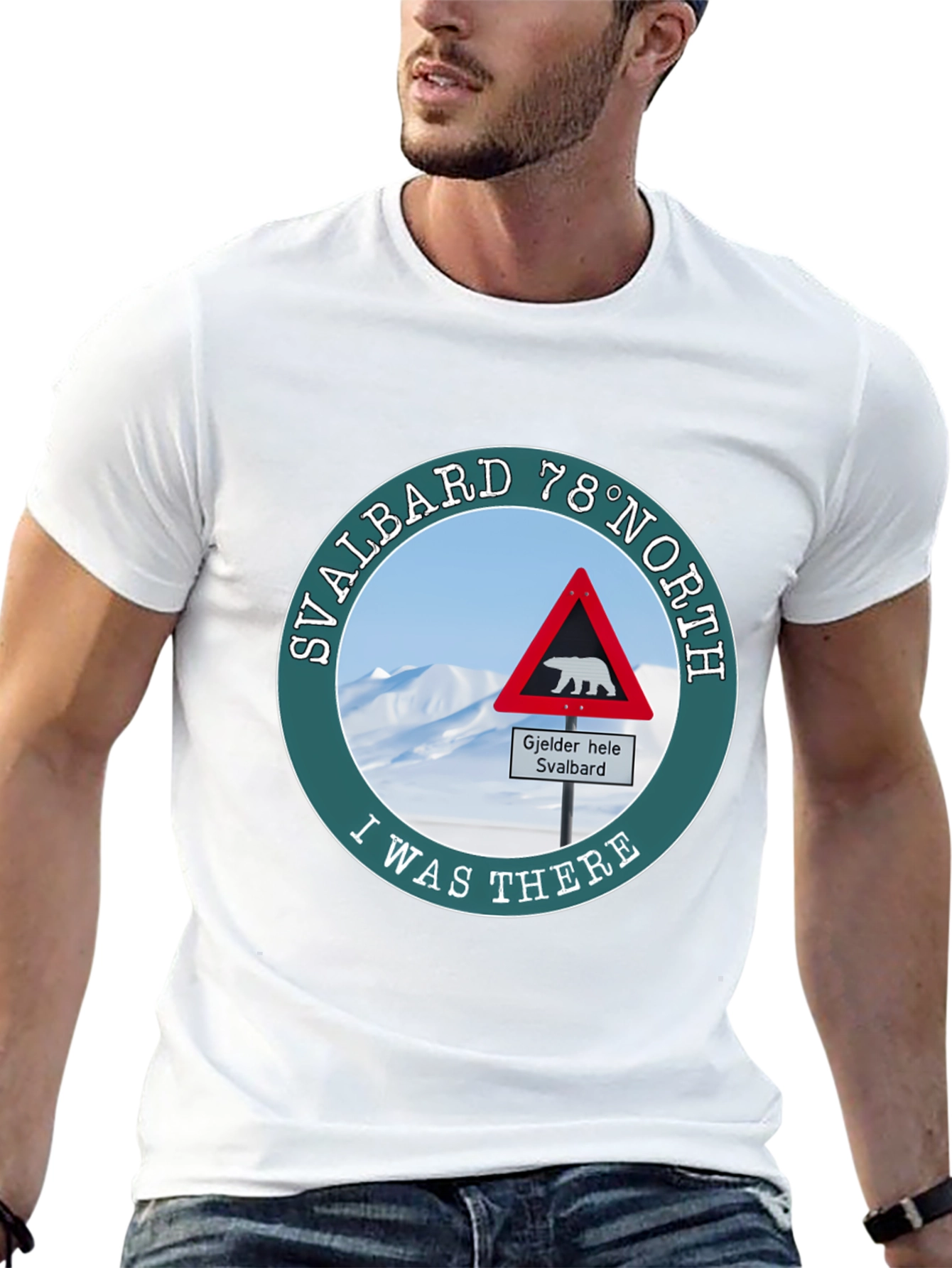 Svalbard 78° North Graphic Tee