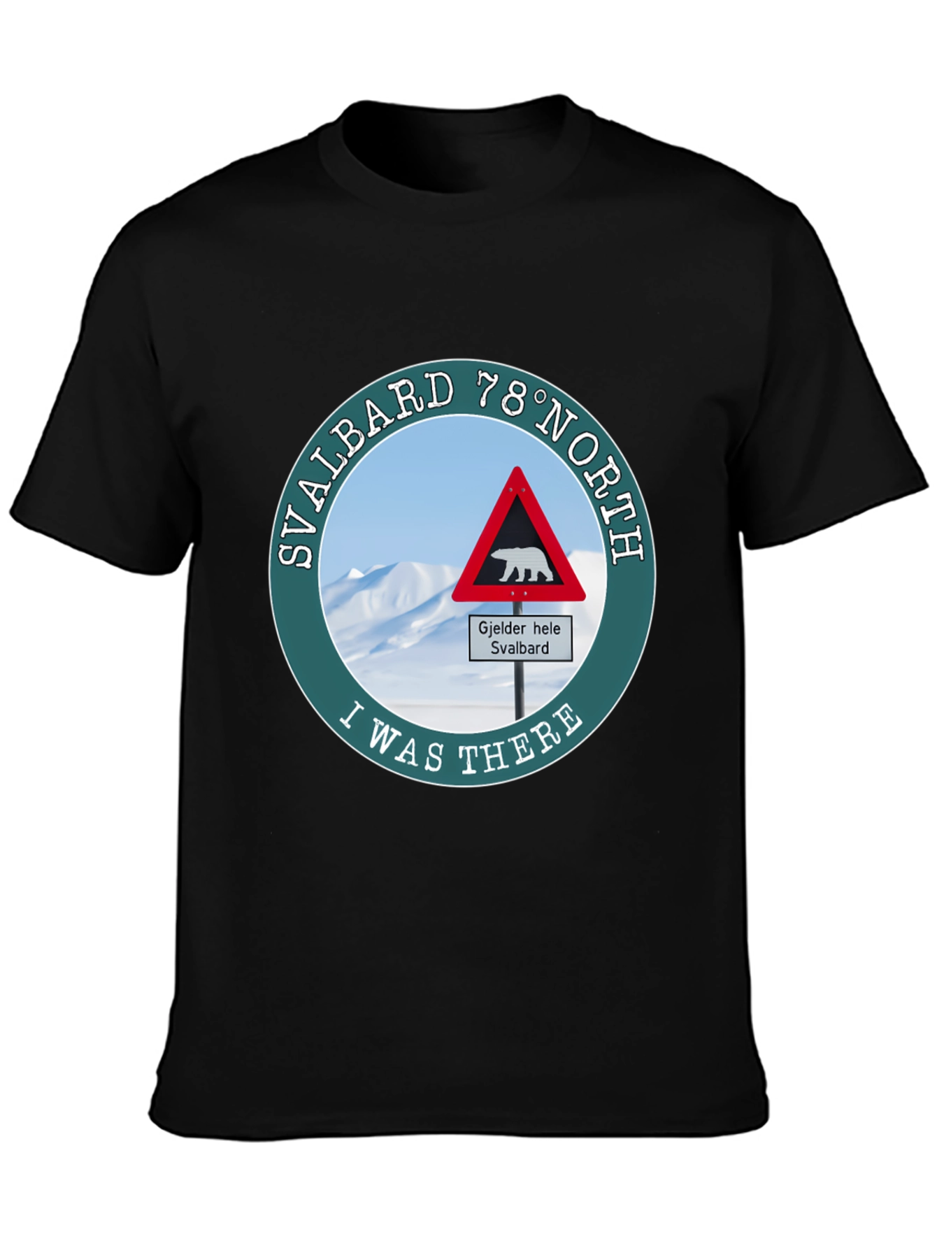 Svalbard 78° North Graphic Tee