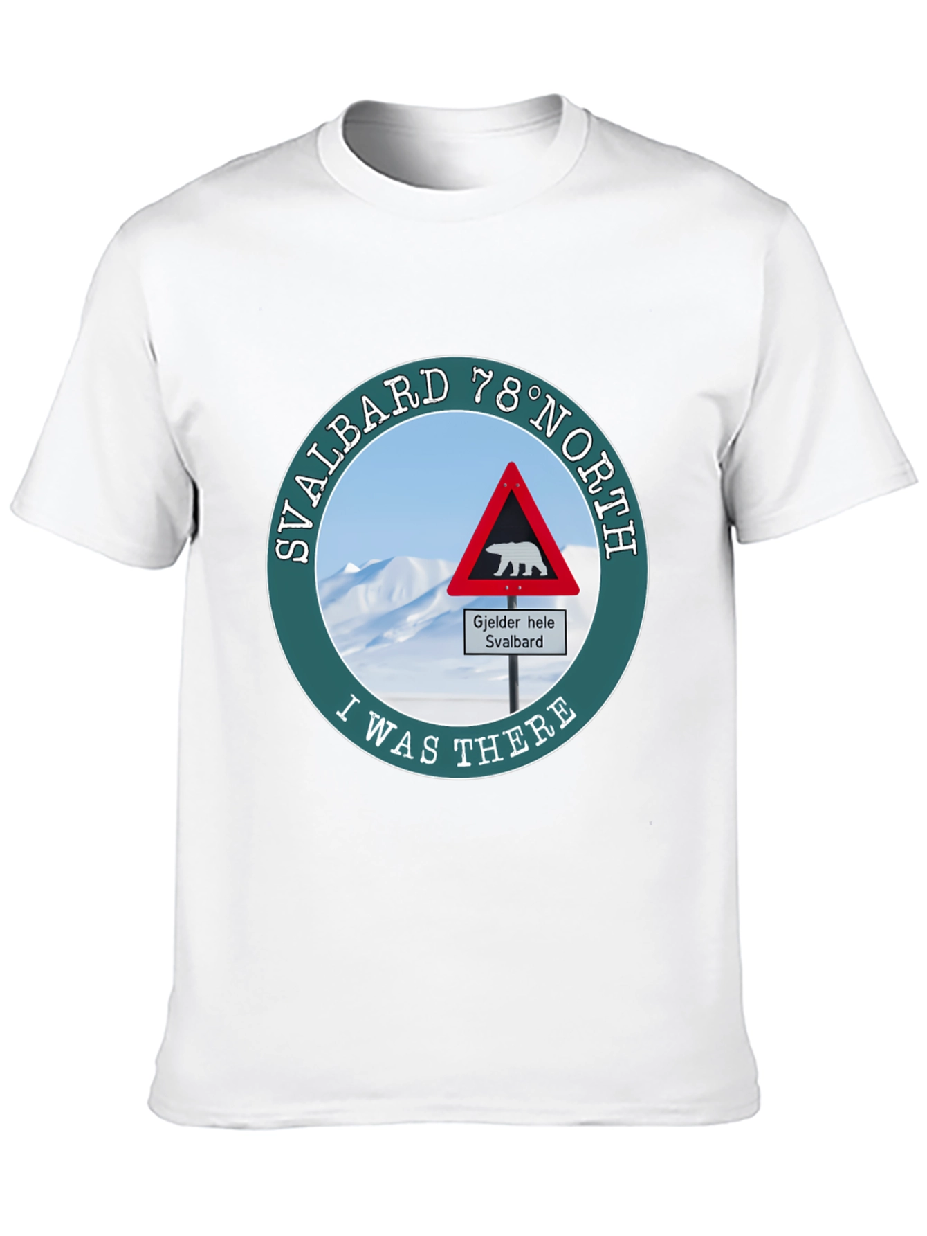 Svalbard 78° North Graphic Tee