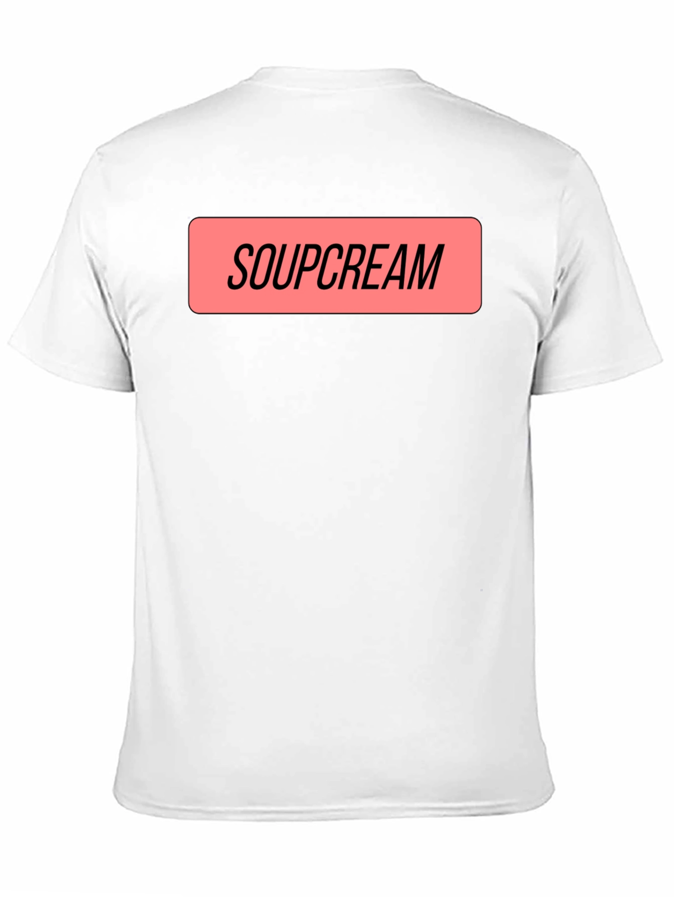 Soupcream Graphic Tee - Black Cotton Blend