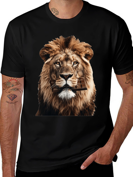 Lion Chocolate Bar Graphic Tee